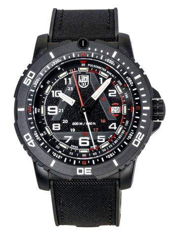 Luminox ICE-SAR Arctic Rubber Strap Black Dial Quartz Diver's XL.1081 200M Men's Watch