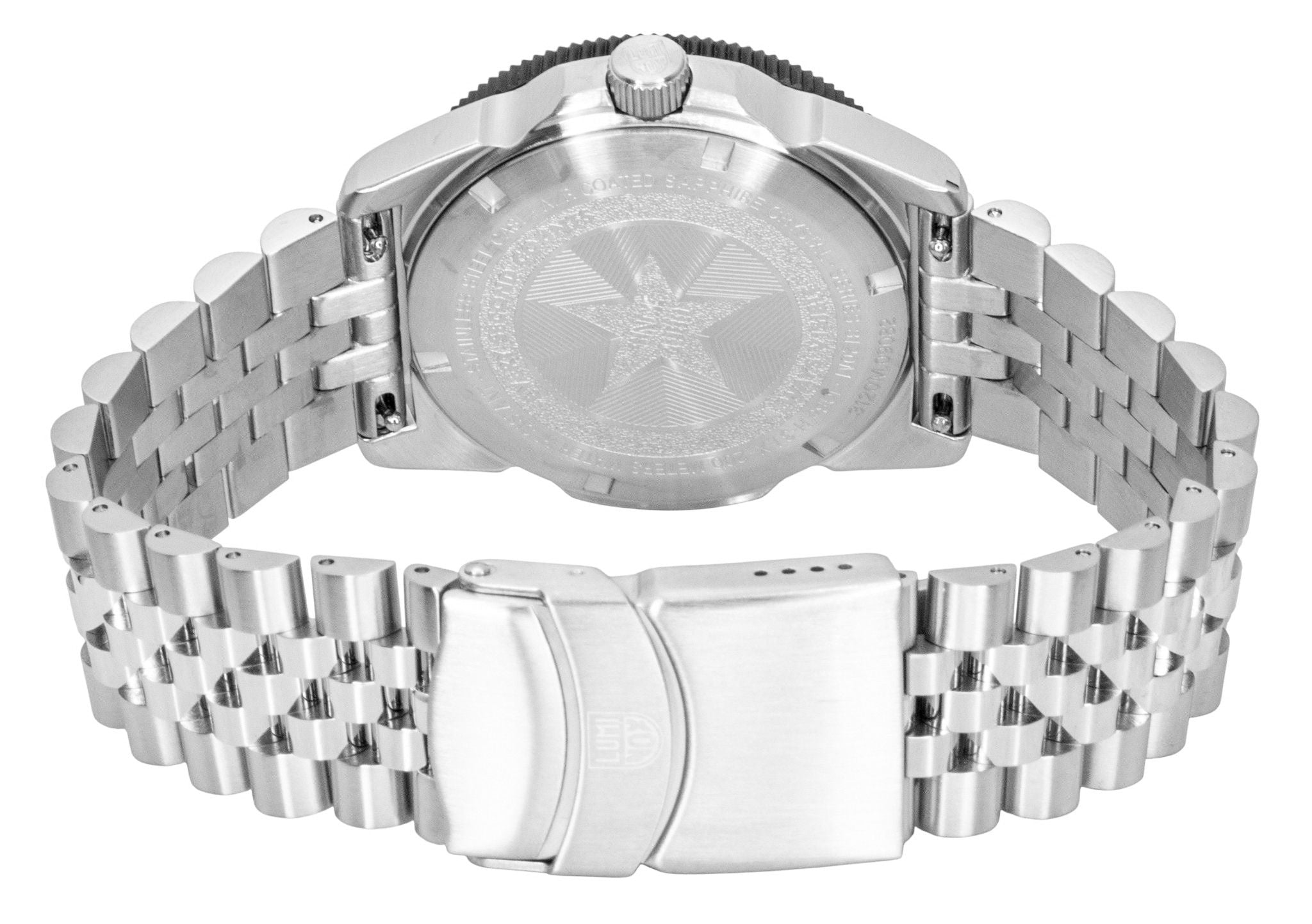 Luminox Pacific Diver Ripple Stainless Steel Mother Of Pearl Dial Quartz XS.3126M.1 200M Men's Watch