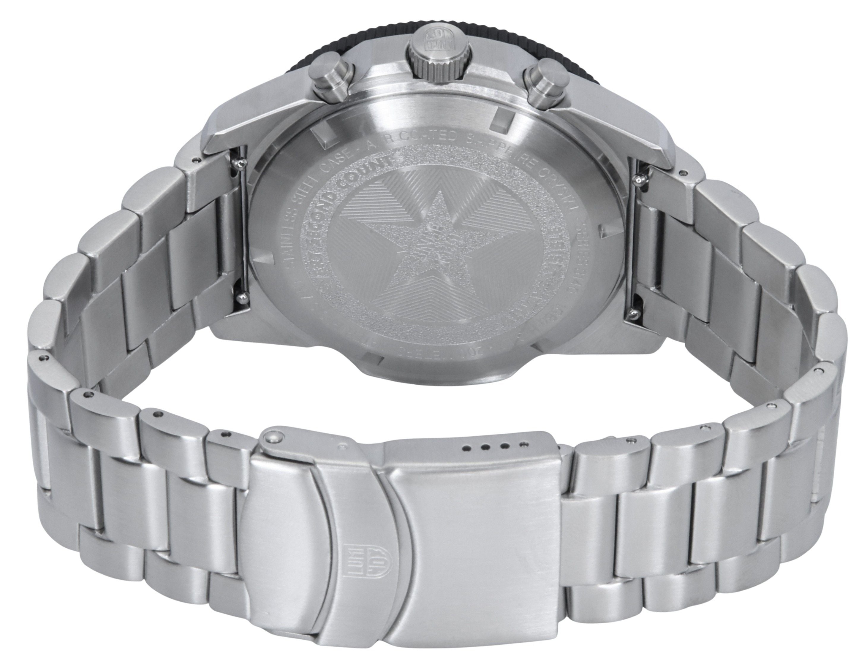 Luminox Pacific Diver Chronograph Stainless Steel Black Dial Quartz XS.3141.M 200M Men's Watch