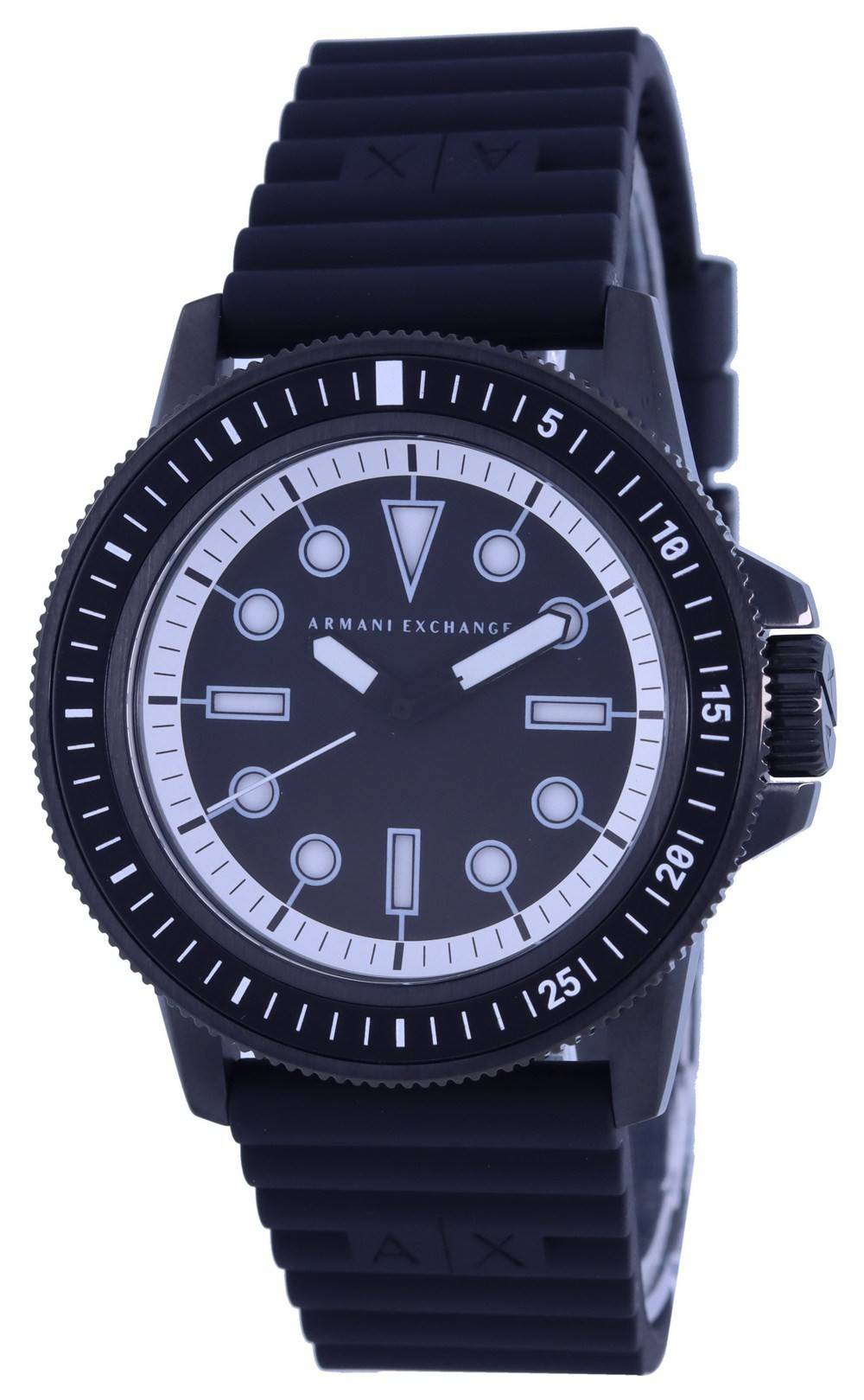 Armani Exchange Leonardo Silicone Strap Quartz AX1852 Men's Watch - Prestige Stones