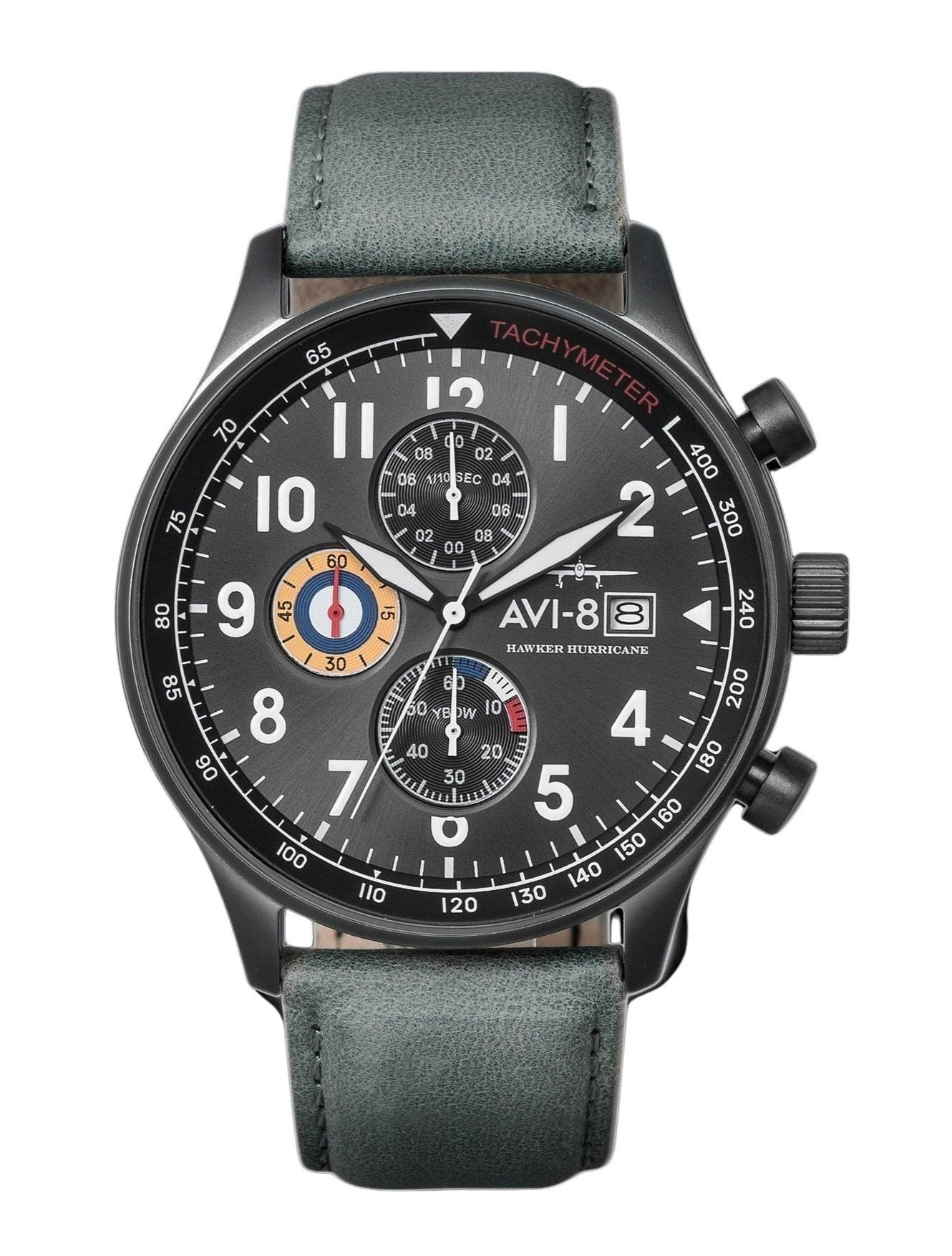 AVI - 8 Hawker Hurricane Chronograph Quartz AV - 4011 - 0D Men's Watch - Prestige Stones