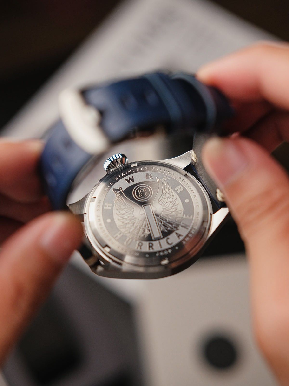 AVI - 8 Hawker Hurricane Clowes Acklington Automatic AV - 4097 - 02 Men's Watch - Prestige Stones