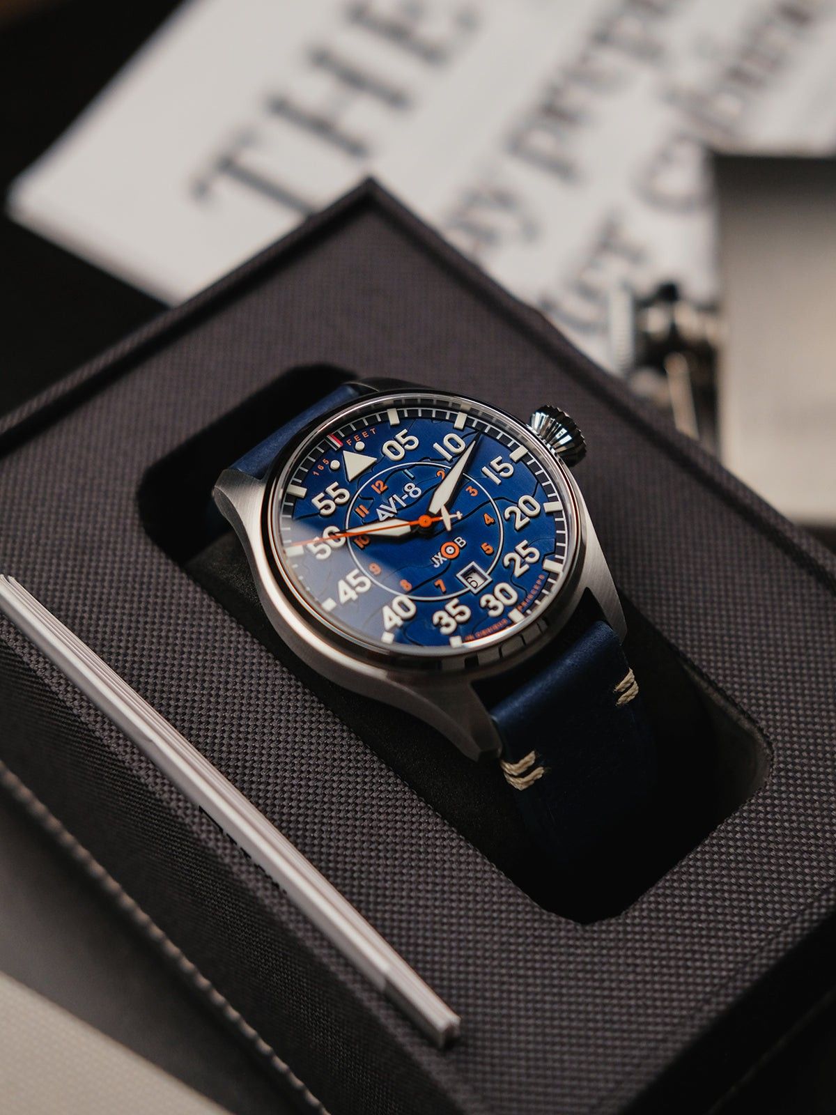 AVI - 8 Hawker Hurricane Clowes Acklington Automatic AV - 4097 - 02 Men's Watch - Prestige Stones