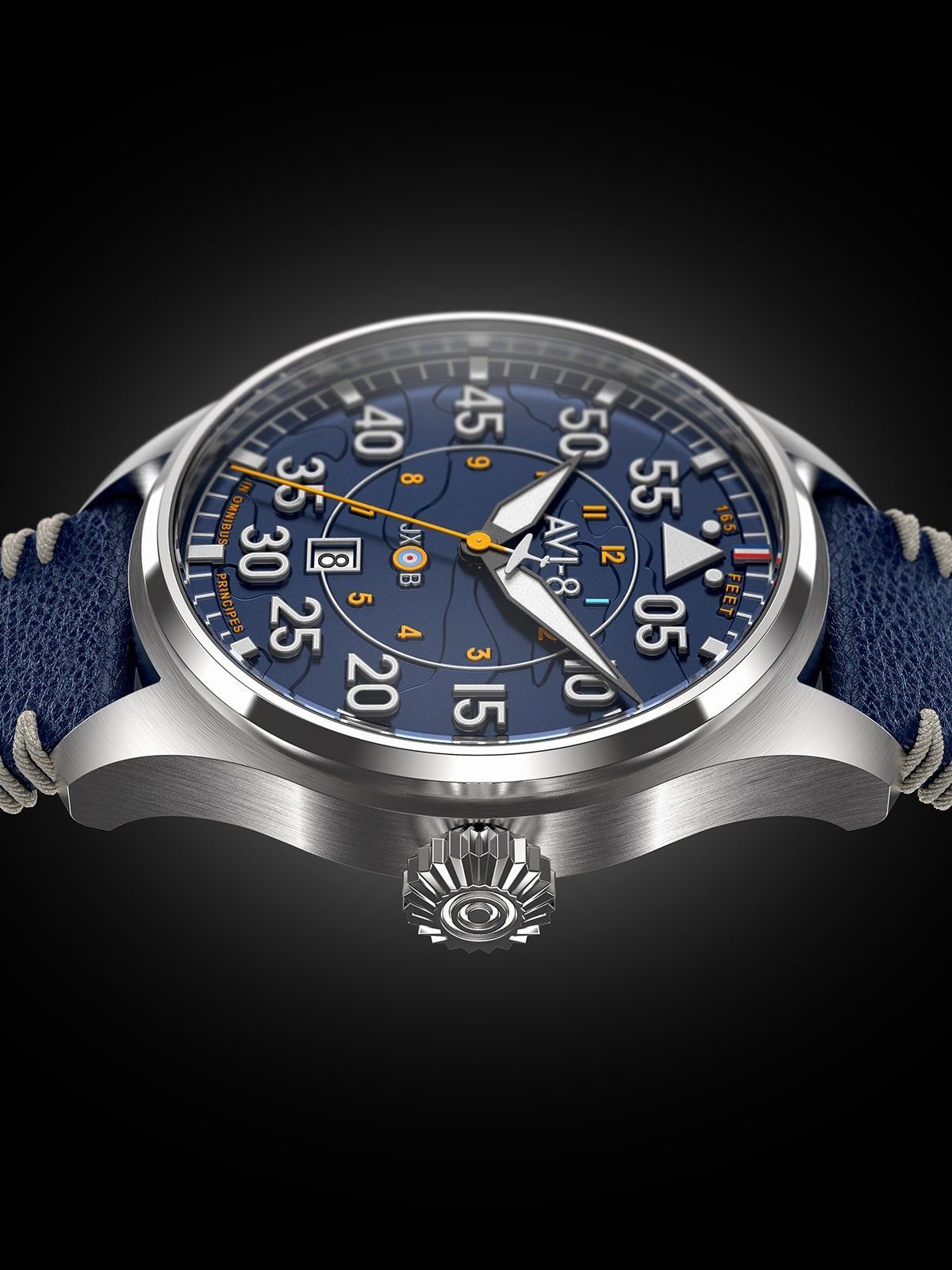 AVI - 8 Hawker Hurricane Clowes Acklington Automatic AV - 4097 - 02 Men's Watch - Prestige Stones