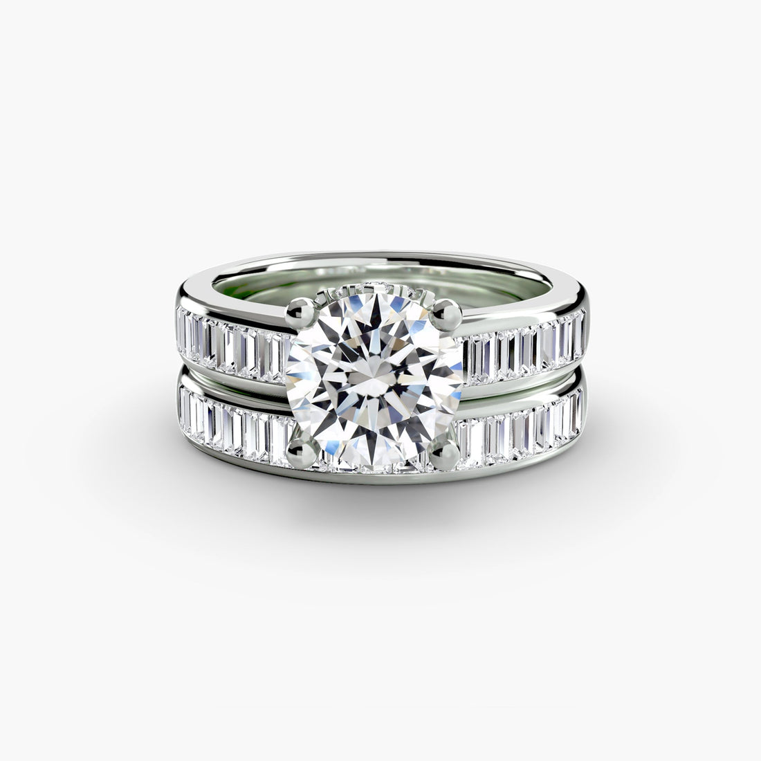 Baguette Channel Solitaire - Prestige Stones