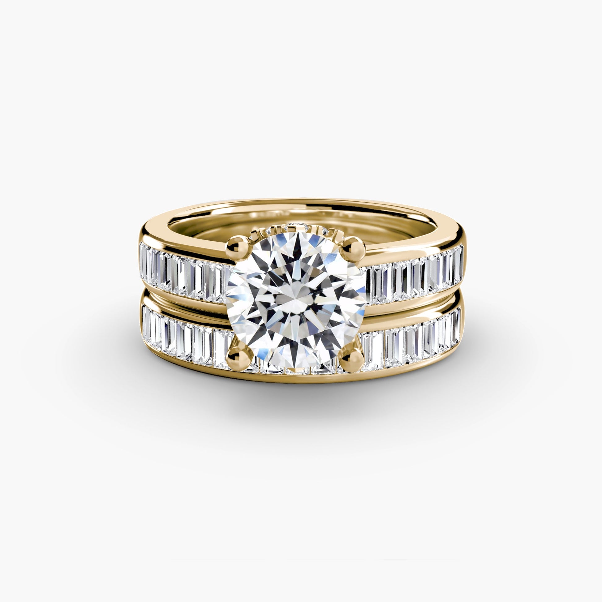 Baguette Channel Solitaire - Prestige Stones
