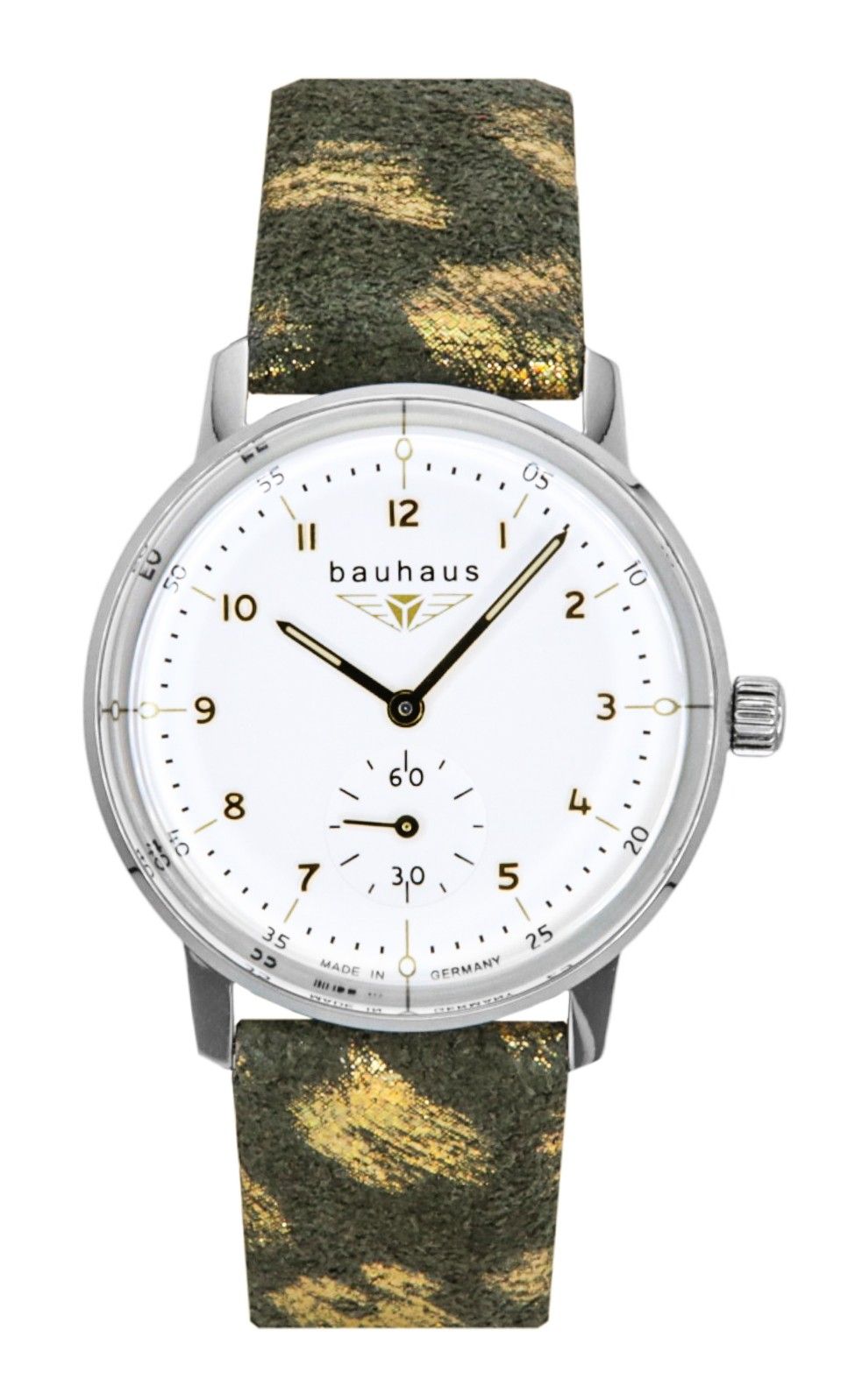 Bauhaus Classic Leather Strap White Dial Quartz 20371 Women's Watch - Prestige Stones