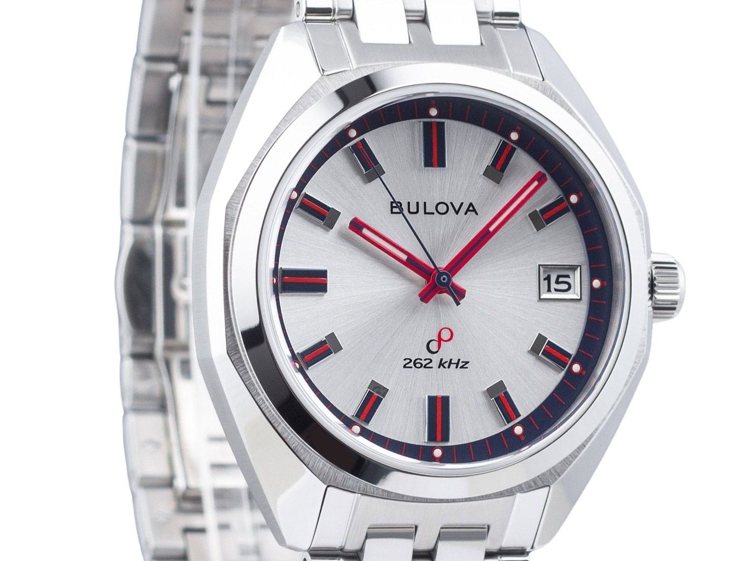 Bulova Classic Jet Star Limited Edition Stainless Steel Silver Dial Quartz 96K112 Men's Watch With Extra Strap - Prestige Stones