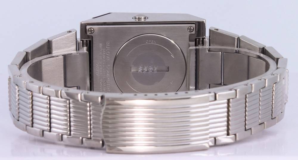 Bulova Computron Archive Series Stainless Steel Blue Dial Quartz 96C139 Men's Watch - Prestige Stones