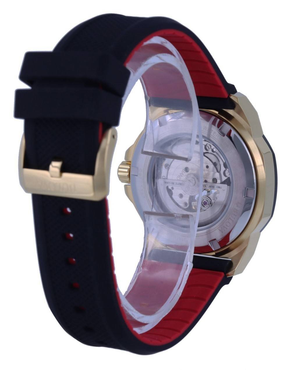 Bulova Marine Star Open Heart Black Dial Automatic Diver's 98A272 200M Men's Watch - Prestige Stones
