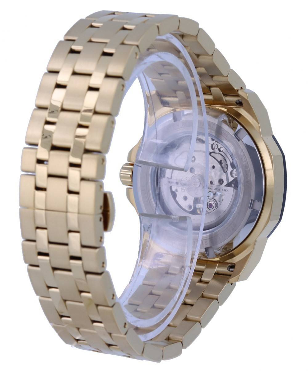 Bulova Marine Star Open Heart Black Dial Automatic Diver's 98A273 200M Men's Watch - Prestige Stones