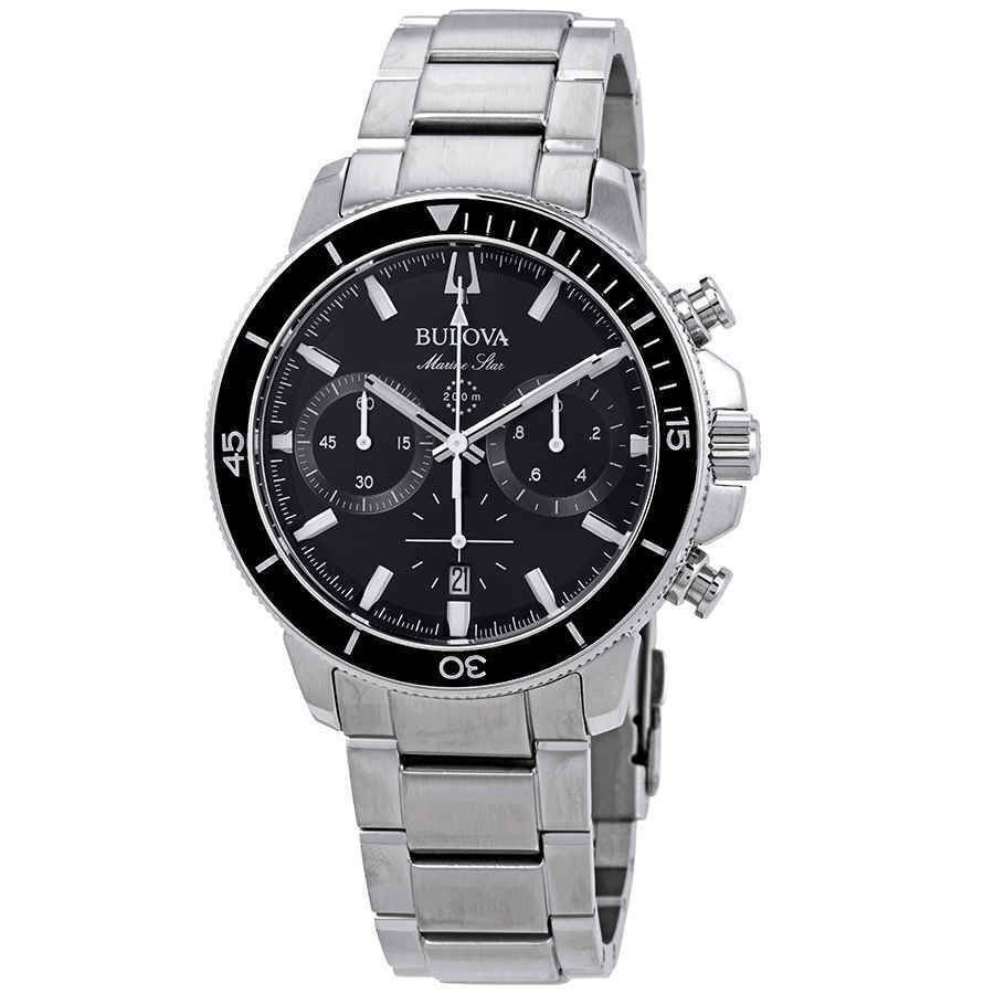 Bulova Marine Star Quartz Diver's 96B272 200M Men's Watch - Prestige Stones