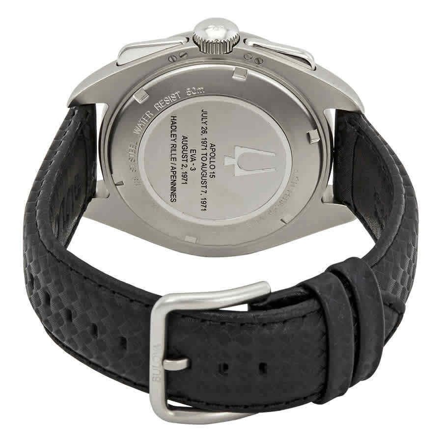Bulova Special Edition Moon Apollo Lunar Pilot Chronograph Black Dial Quartz 96B251 Men's watch - Prestige Stones