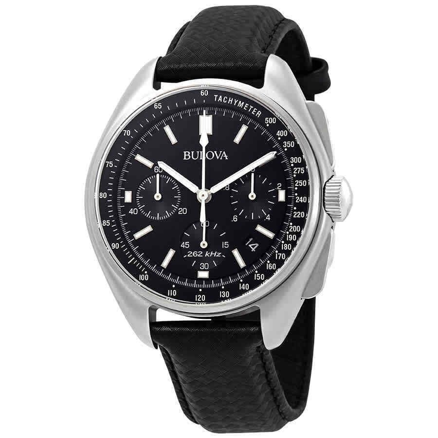 Bulova Special Edition Moon Apollo Lunar Pilot Chronograph Black Dial Quartz 96B251 Men's watch - Prestige Stones