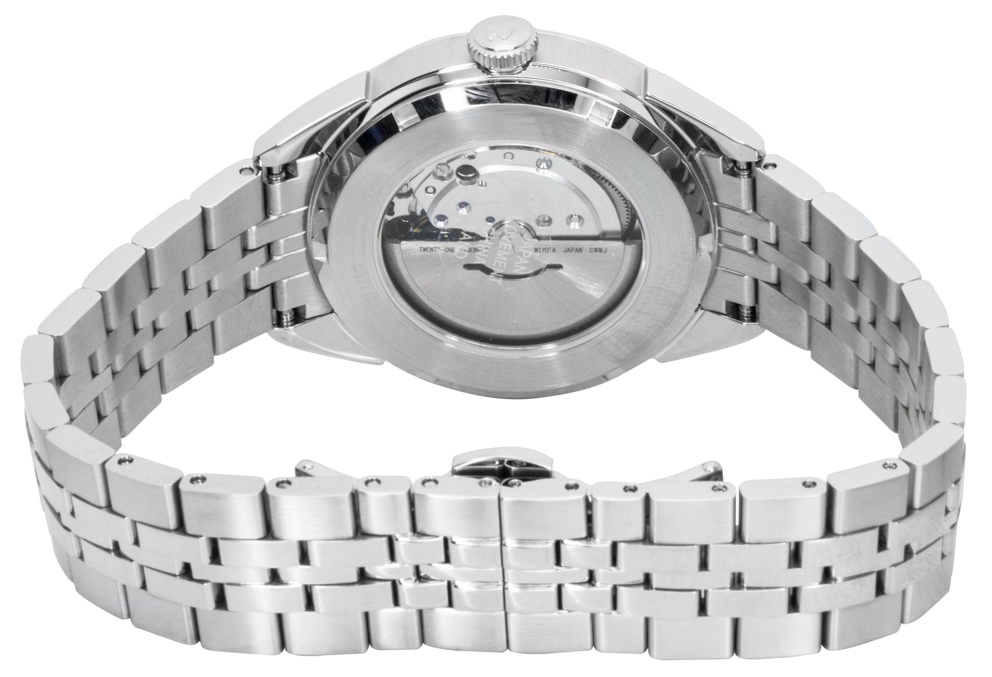 Bulova Sutton Stainless Steel Blue Dial Automatic 96B425 Men's Watch - Prestige Stones