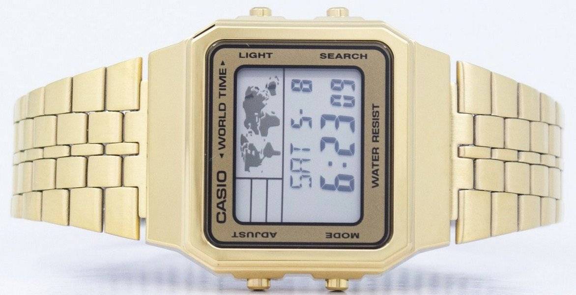 Casio Alarm World Time Digital A500WGA - 9DF Men's Watch - Prestige Stones