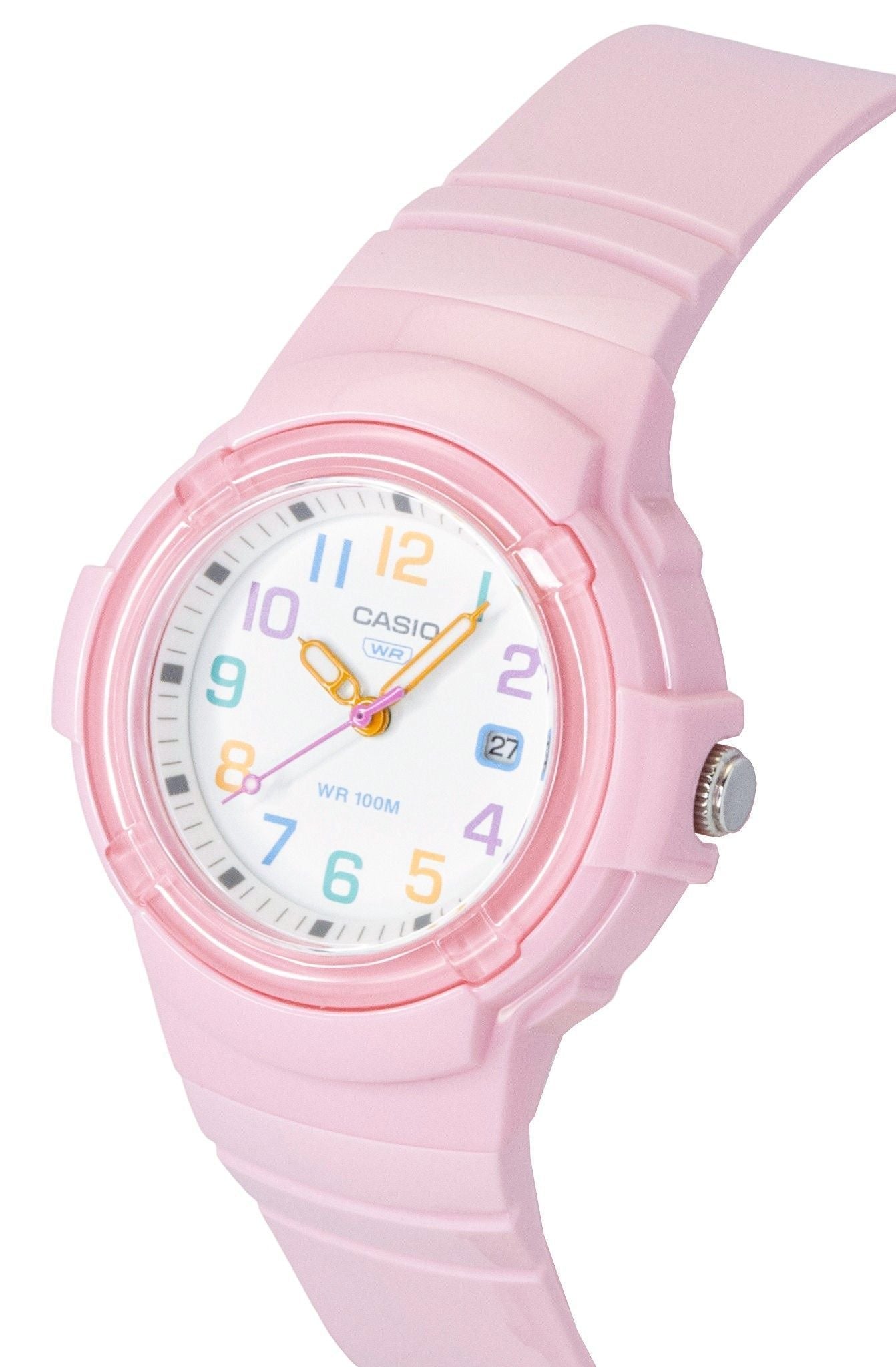 Casio Analog Bio - Based Resin Strap White Dial Quartz LX - 800H - 4AV 100M Women's Watch - Prestige Stones