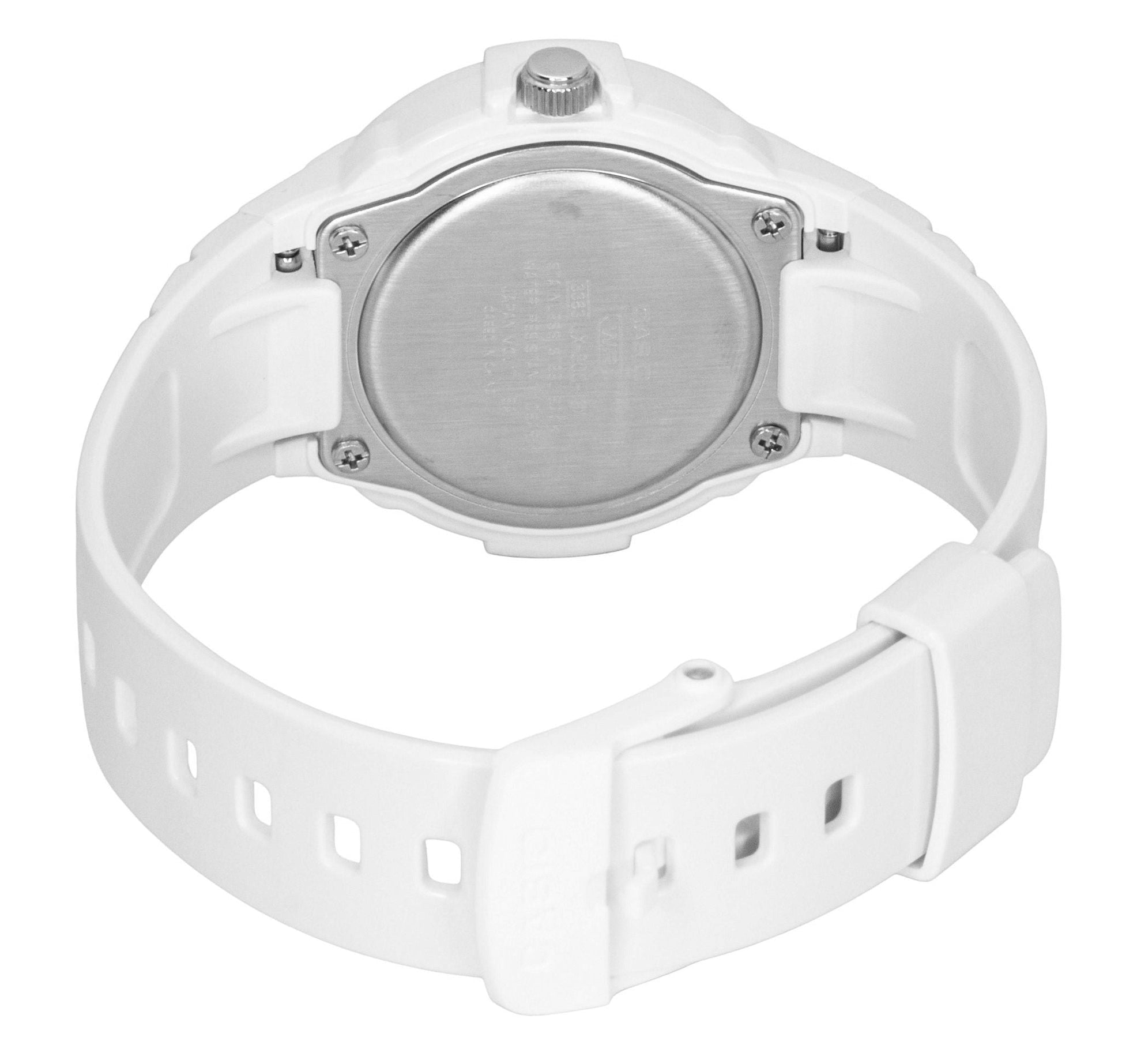 Casio Analog Bio - Based Resin Strap White Dial Quartz LX - 800H - 7A1V 100M Women's Watch - Prestige Stones