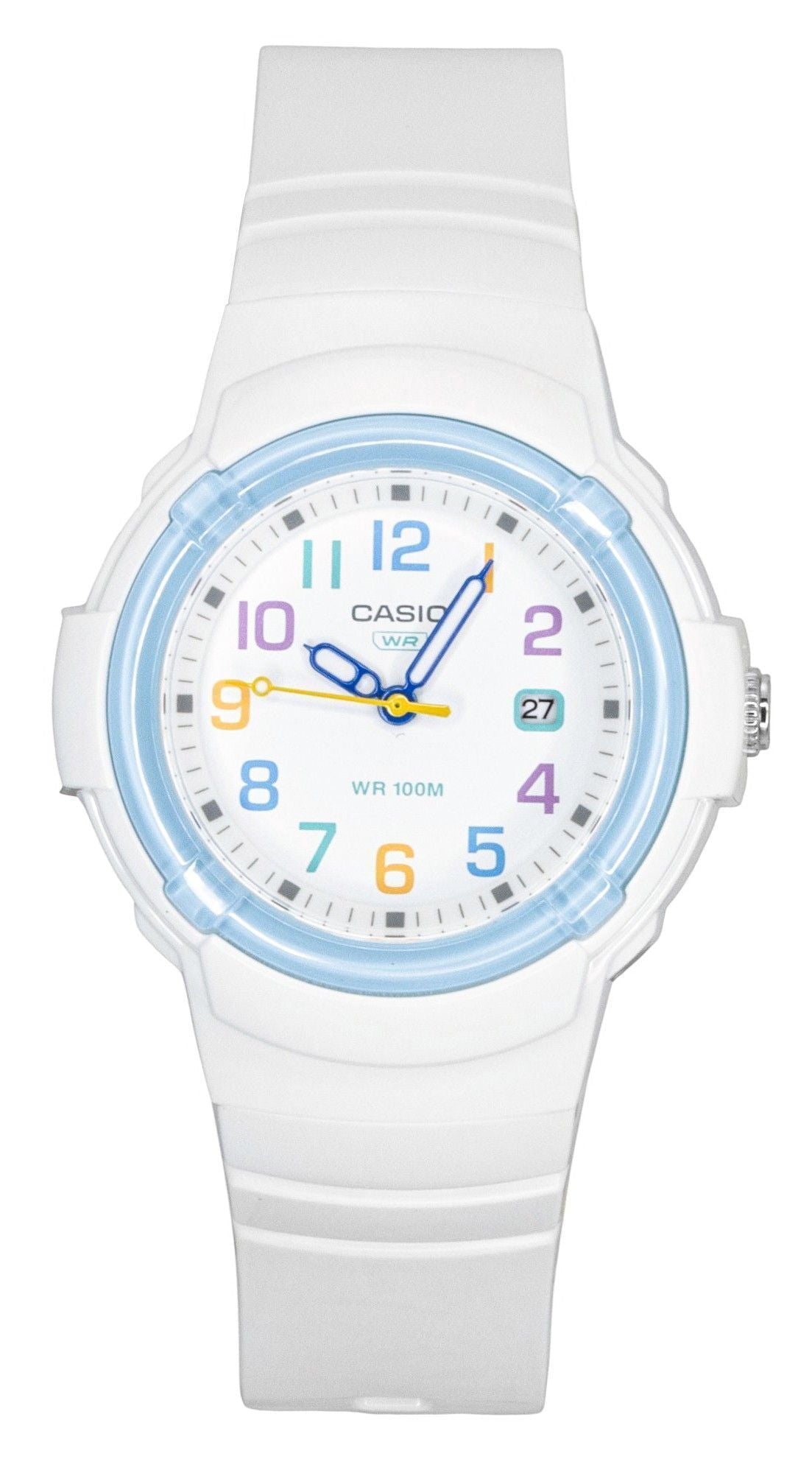 Casio Analog Bio - Based Resin Strap White Dial Quartz LX - 800H - 7A2V 100M Women's Watch - Prestige Stones