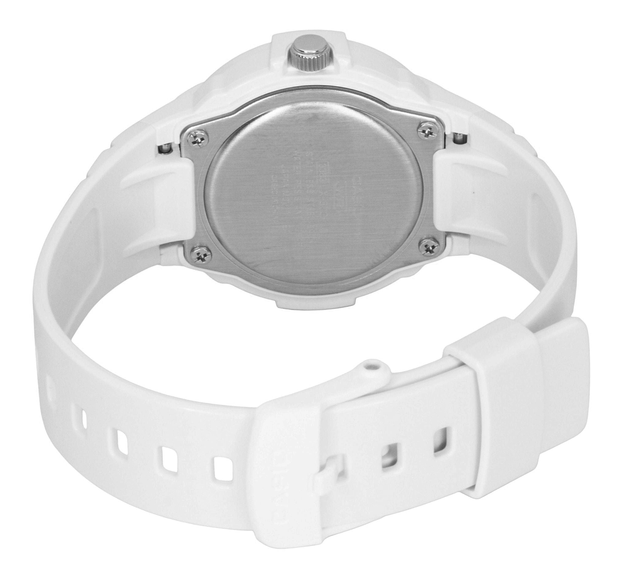 Casio Analog Bio - Based Resin Strap White Dial Quartz LX - 800H - 7A2V 100M Women's Watch - Prestige Stones