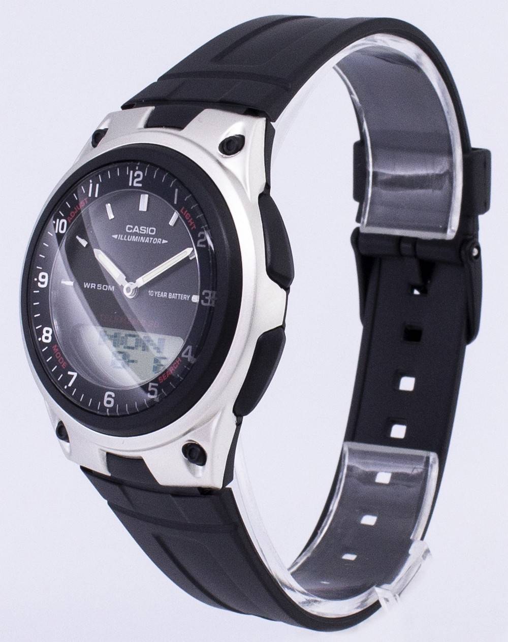 Casio Analog Digital Telememo Illuminator AW - 80 - 1AVDF AW - 80 - 1AV Men's Watch - Prestige Stones