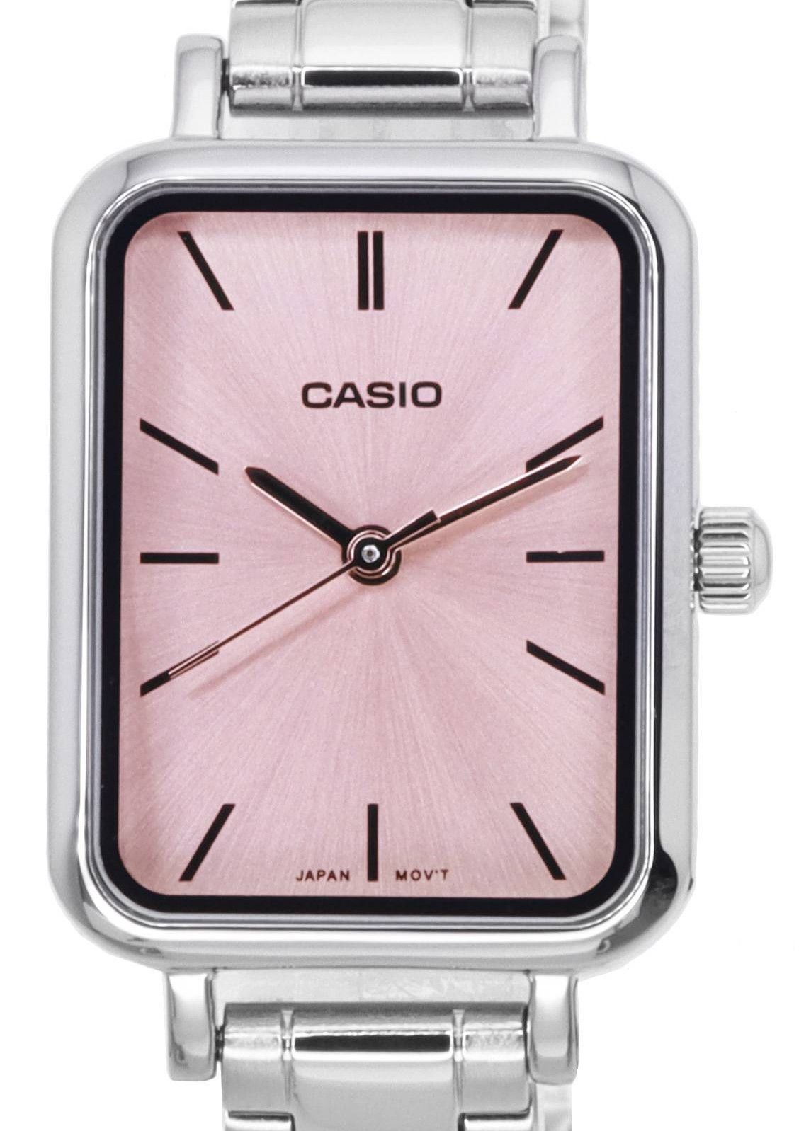 Casio Analog Pink Dial Quartz LTP - V009D - 4E LTPV009D - 4E Women's Watch - Prestige Stones