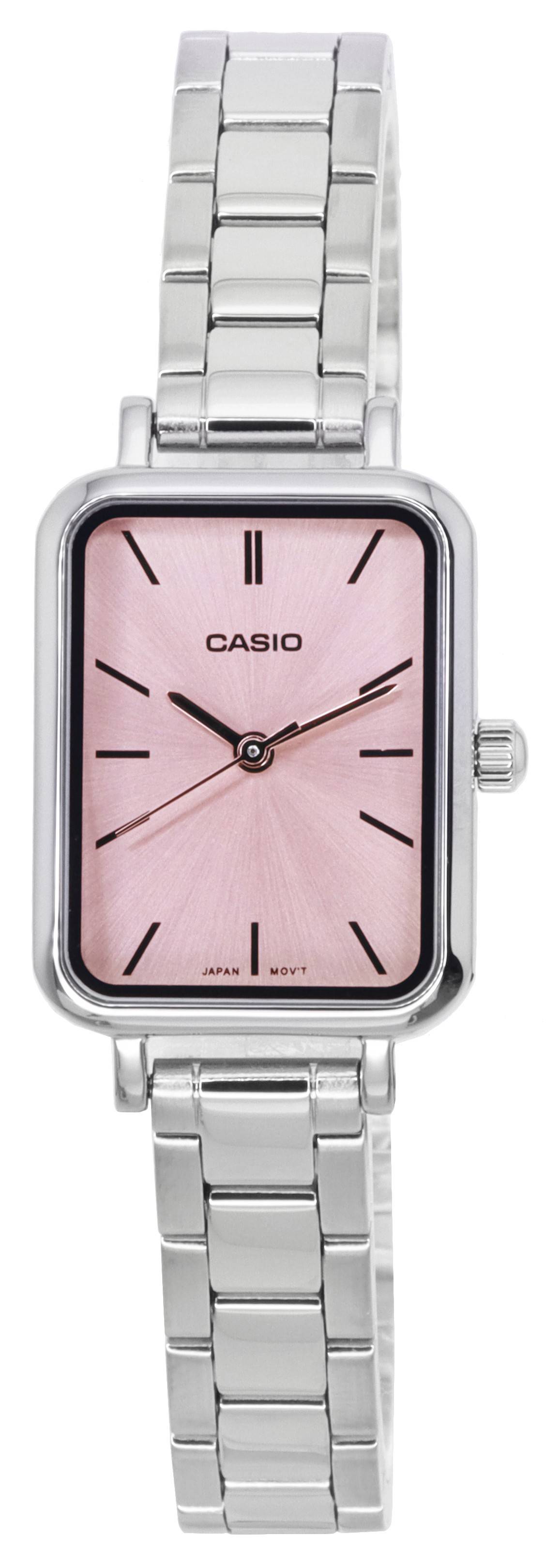 Casio Analog Pink Dial Quartz LTP - V009D - 4E LTPV009D - 4E Women's Watch - Prestige Stones