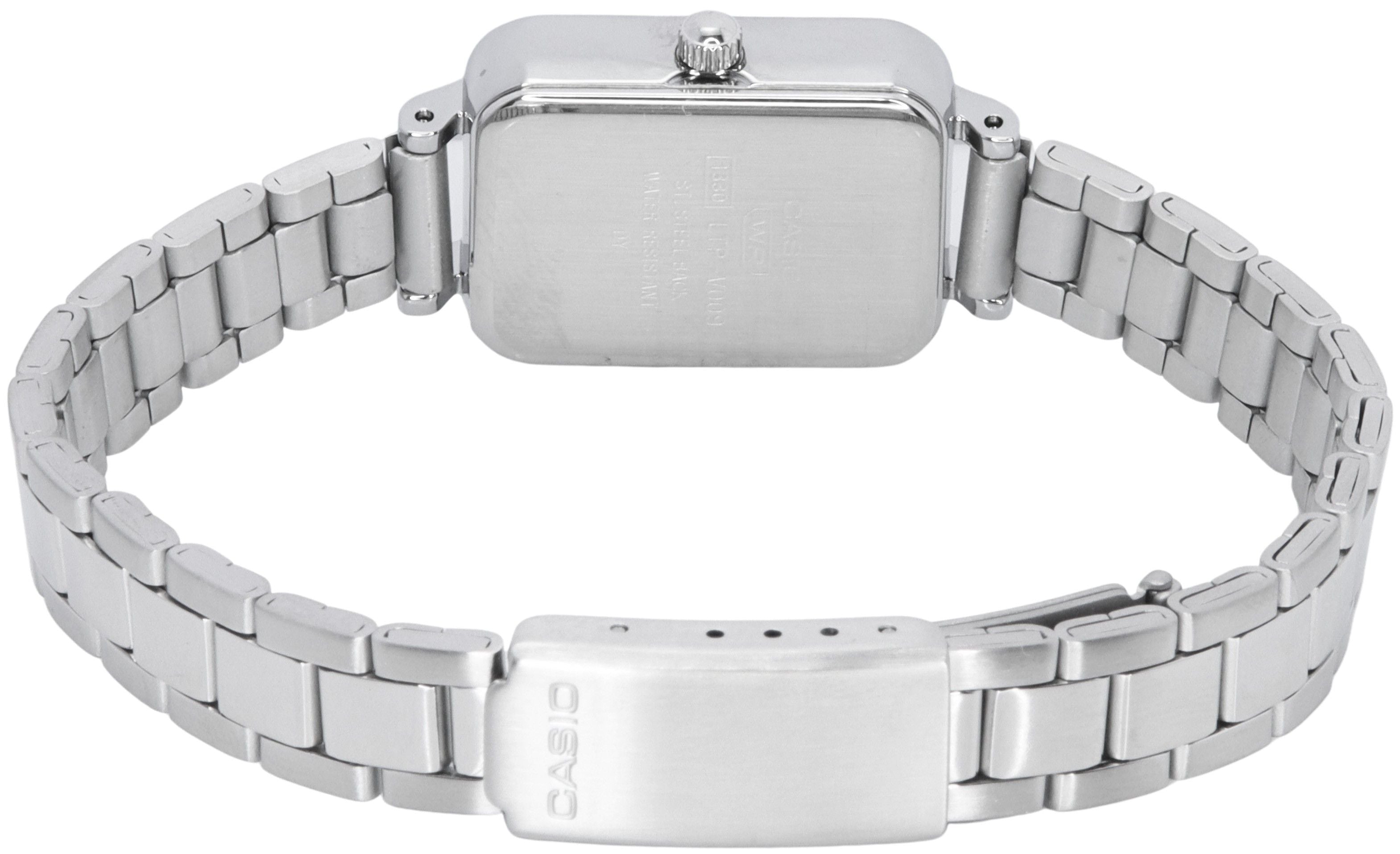 Casio Analog Stainless Steel Black Dial Quartz LTP - V009D - 1E Women's Watch - Prestige Stones