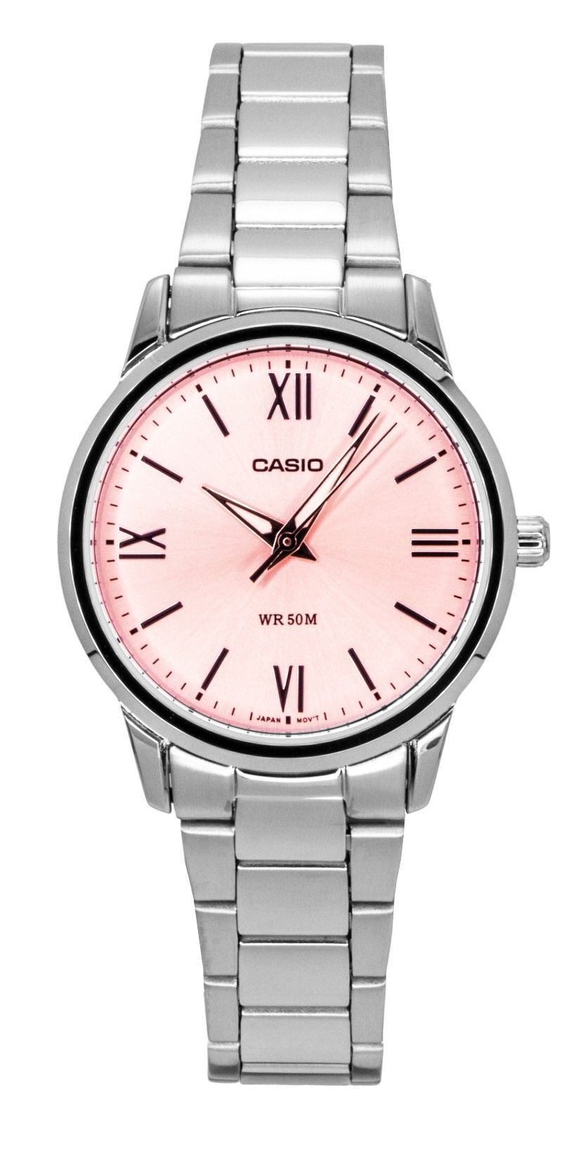 Casio Analog Stainless Steel Pink Dial Quartz LTP - 1303DD - 4AV Women's Watch - Prestige Stones