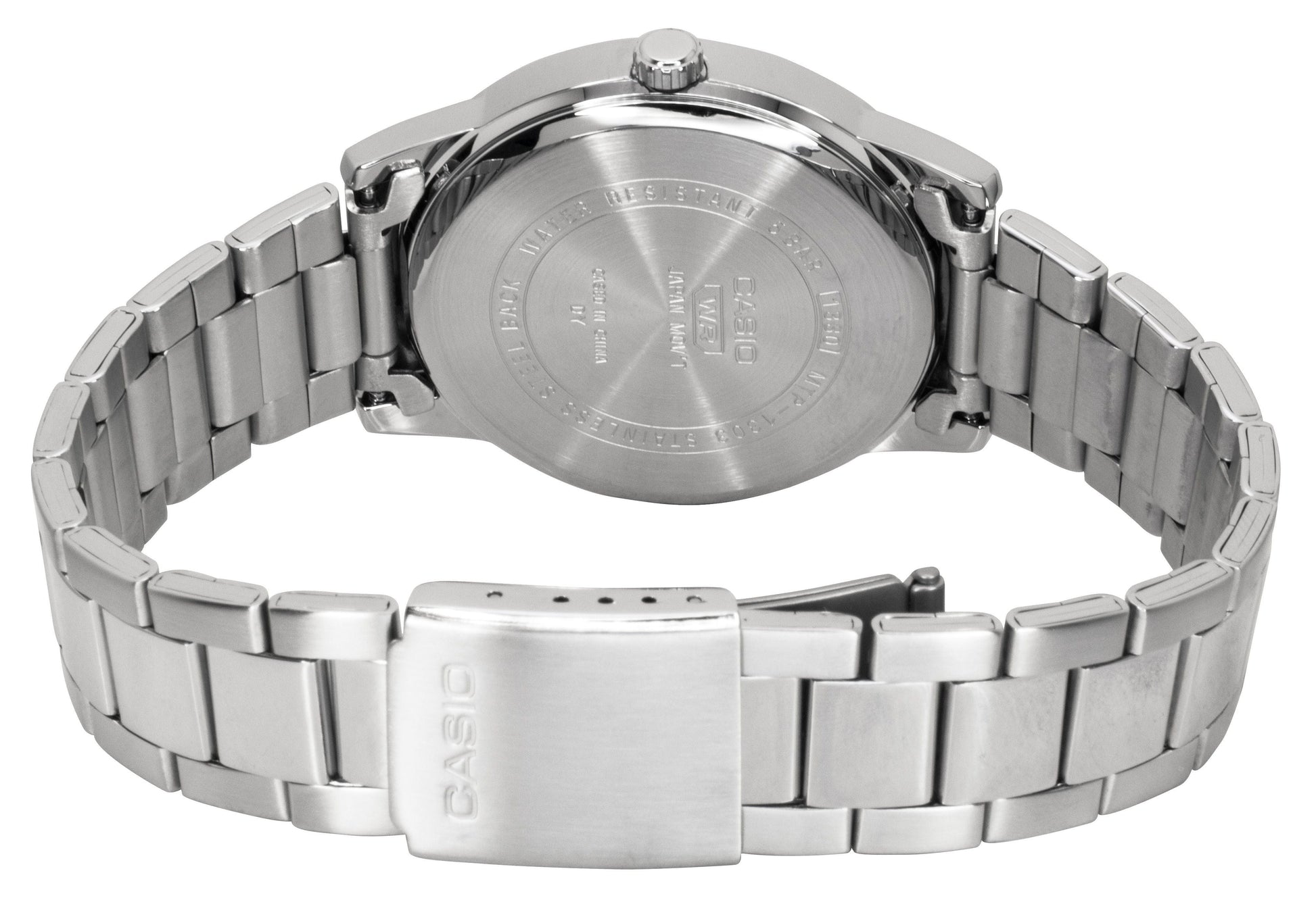 Casio Analog Stainless Steel Silver Dial Quartz MTP - 1303DD - 7AV Men's Watch - Prestige Stones