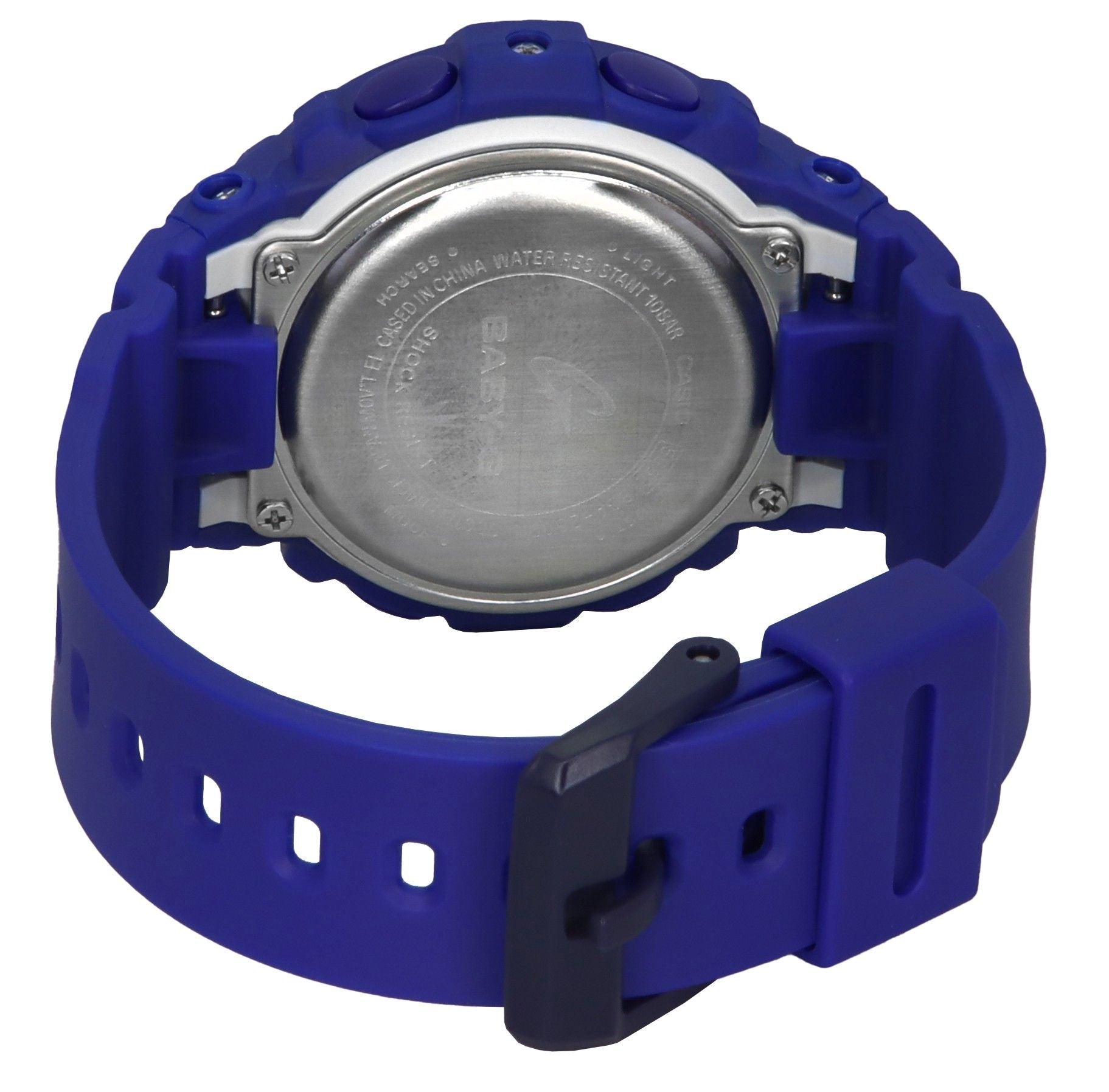 Casio Baby - G Analog Digital Resin Strap Blue Dial Quartz BGA - 280DN - 2A 100M Women's Watch - Prestige Stones