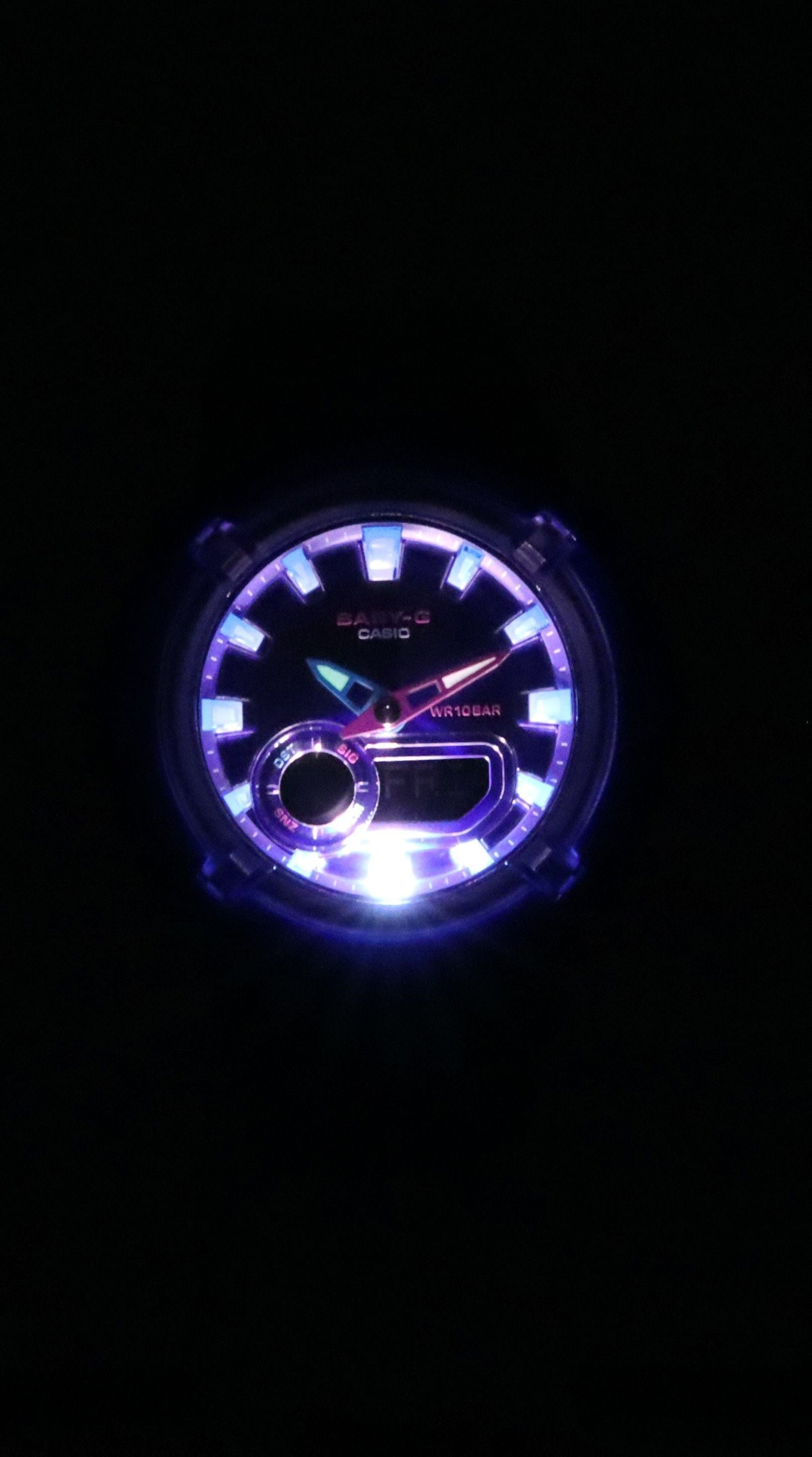 Casio Baby - G Analog Digital Resin Strap Blue Dial Quartz BGA - 280DN - 2A 100M Women's Watch - Prestige Stones