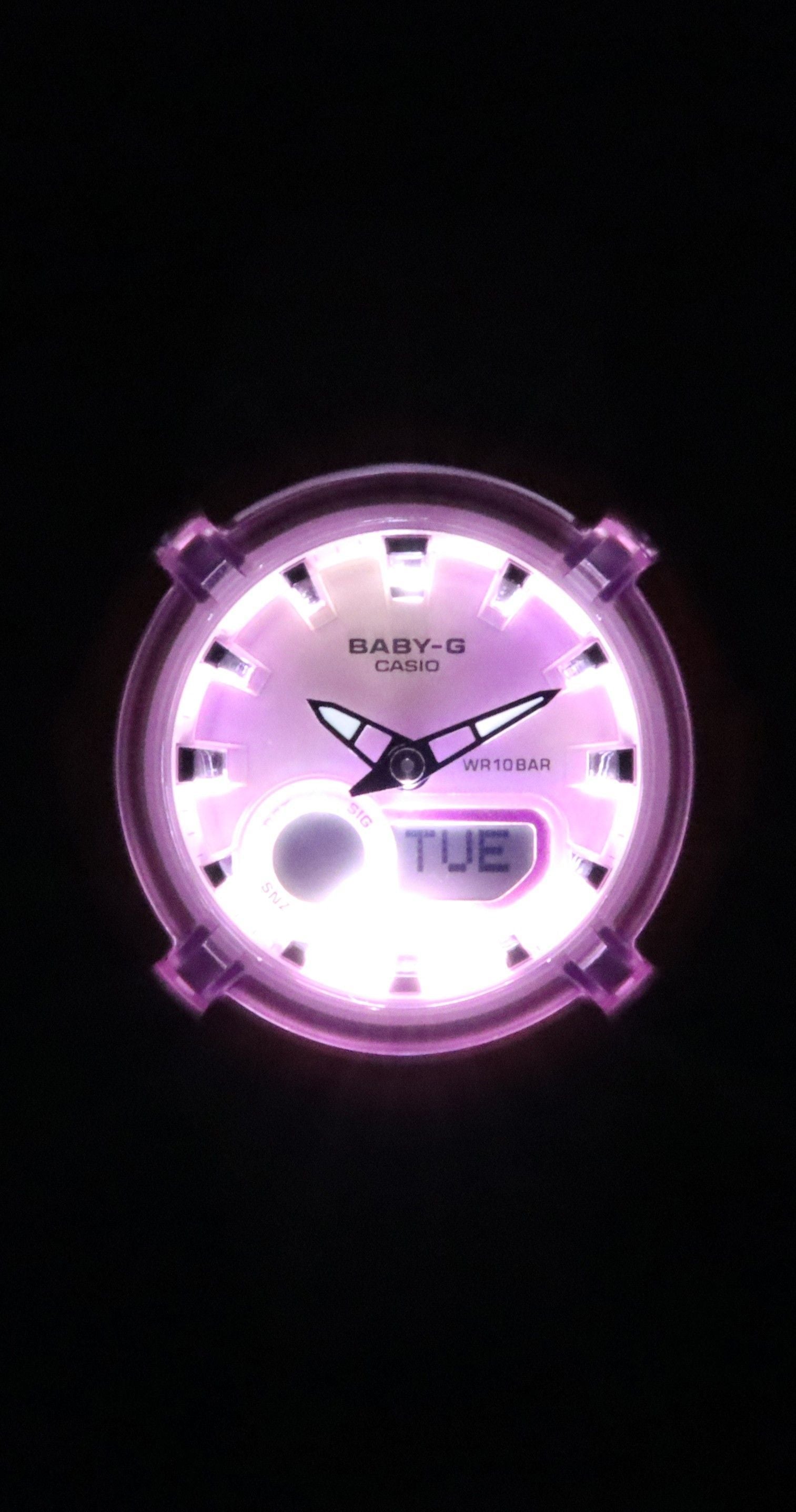 Casio Baby - G Analog Digital Resin Strap Multicolor Dial Quartz BGA - 280TD - 4A 100M Women's Watch - Prestige Stones