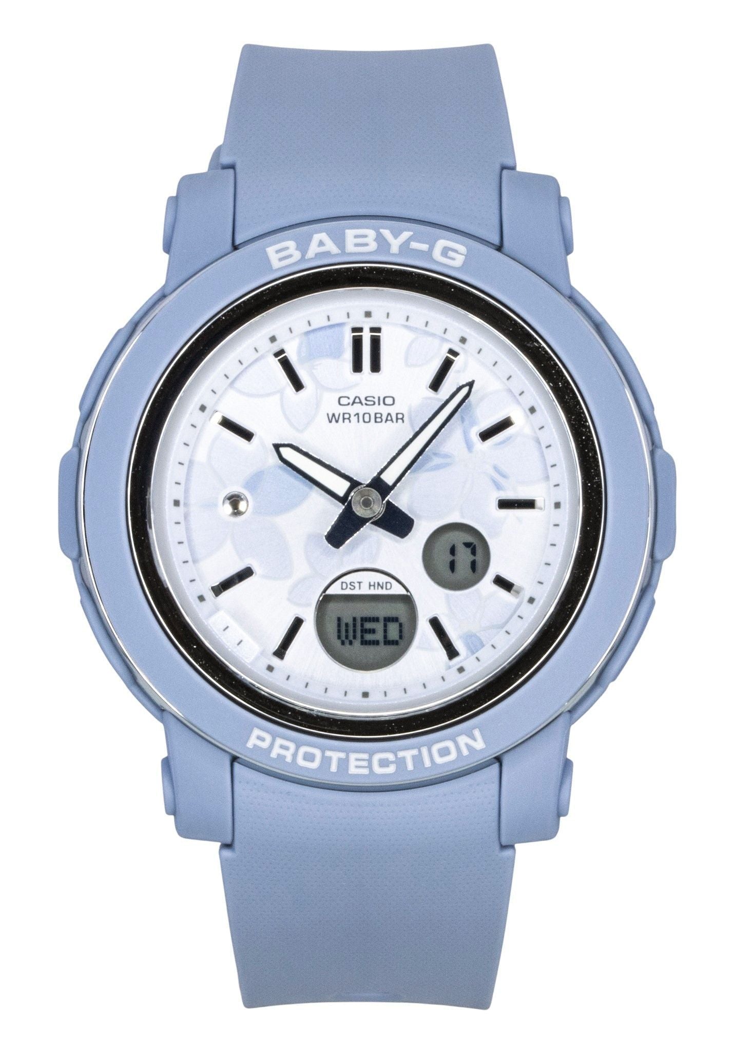 Casio Baby - G Analog Digital Resin Strap Multicolor Dial Quartz BGA - 290FL - 2A 100M Women's Watch - Prestige Stones