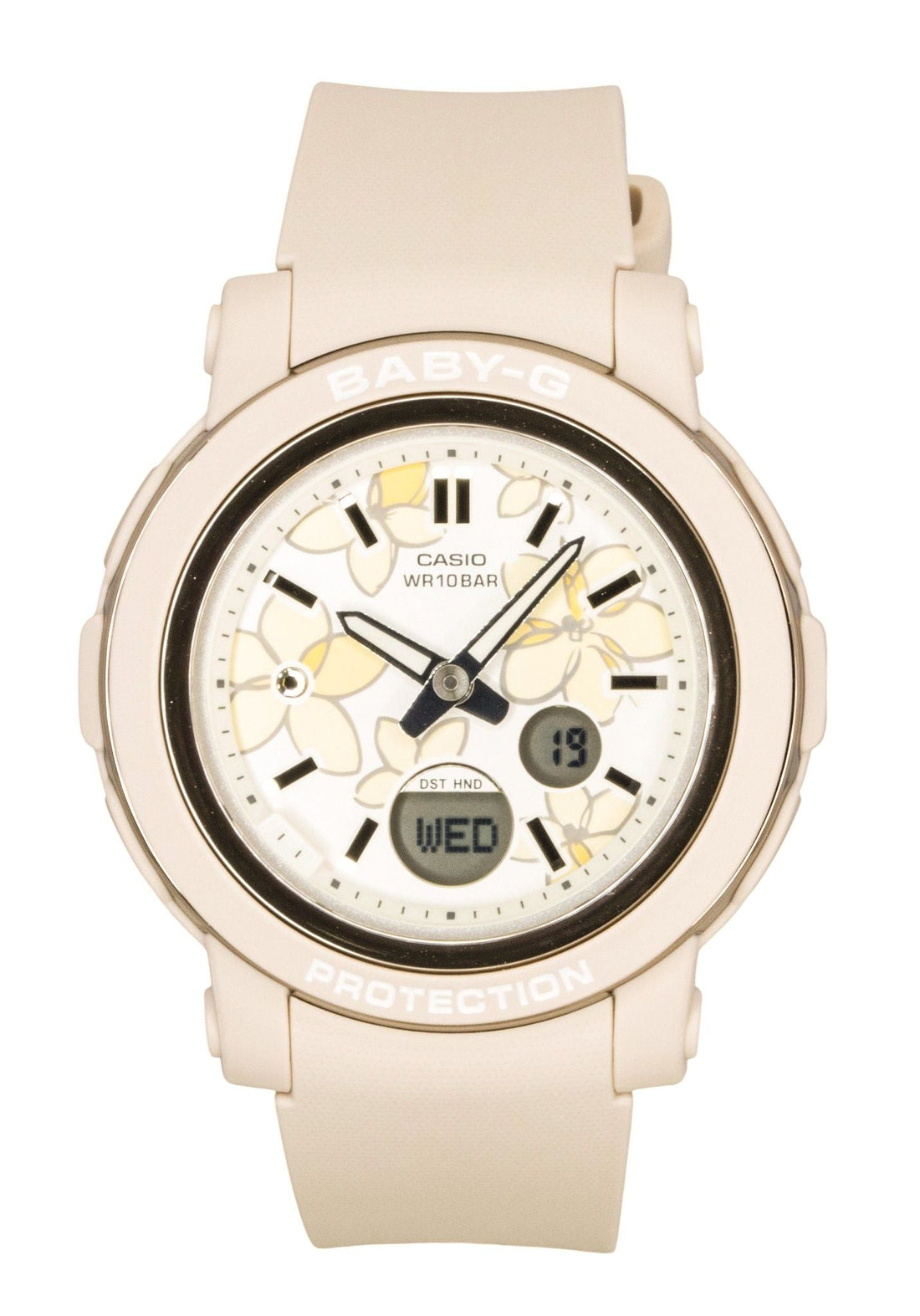 Casio Baby - G Analog Digital Resin Strap Multicolor Dial Quartz BGA - 290FL - 4A 100M Women's Watch - Prestige Stones
