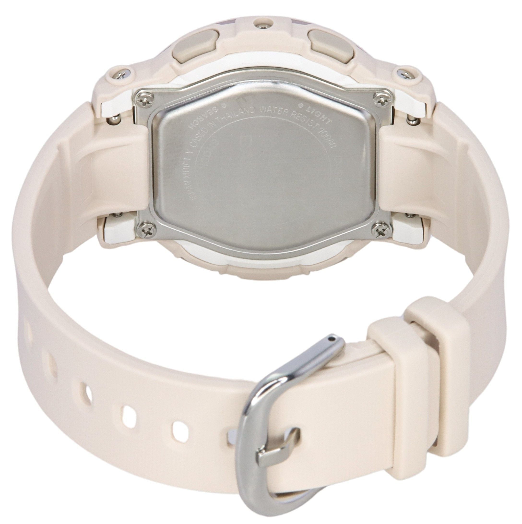 Casio Baby - G Analog Digital Resin Strap Rose Gold Dial Quartz BGA - 290SA - 4A 100M Women's Watch - Prestige Stones