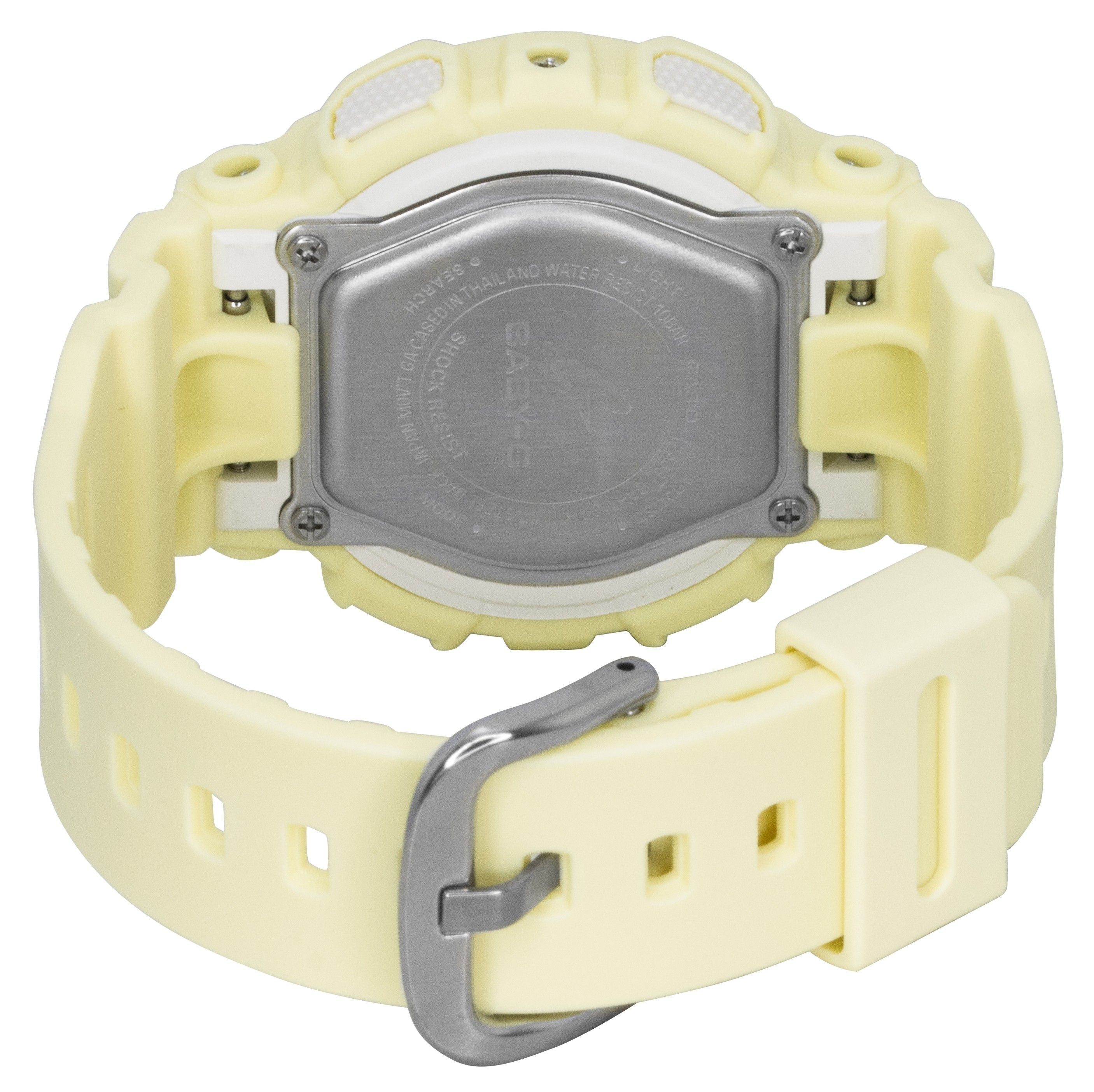 Casio Baby - G Analog Digital Resin Strap Yellow Dial Quartz BA - 110AH - 9A 100M Women's Watch - Prestige Stones