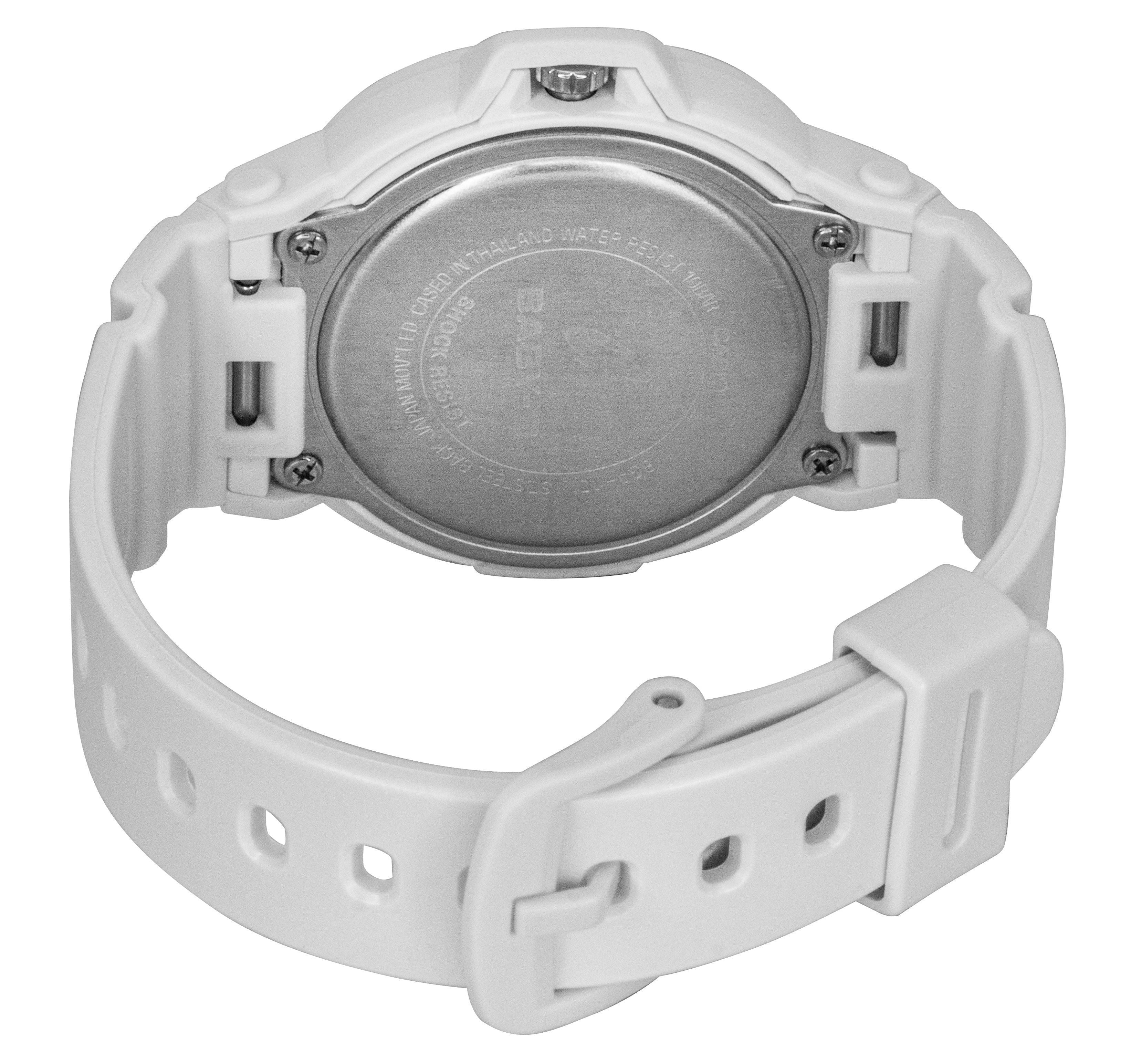 Casio Baby - G Analog Playful Hearts Series White Dial Quartz BGA - 10 - 7A 100M Women's Watch - Prestige Stones