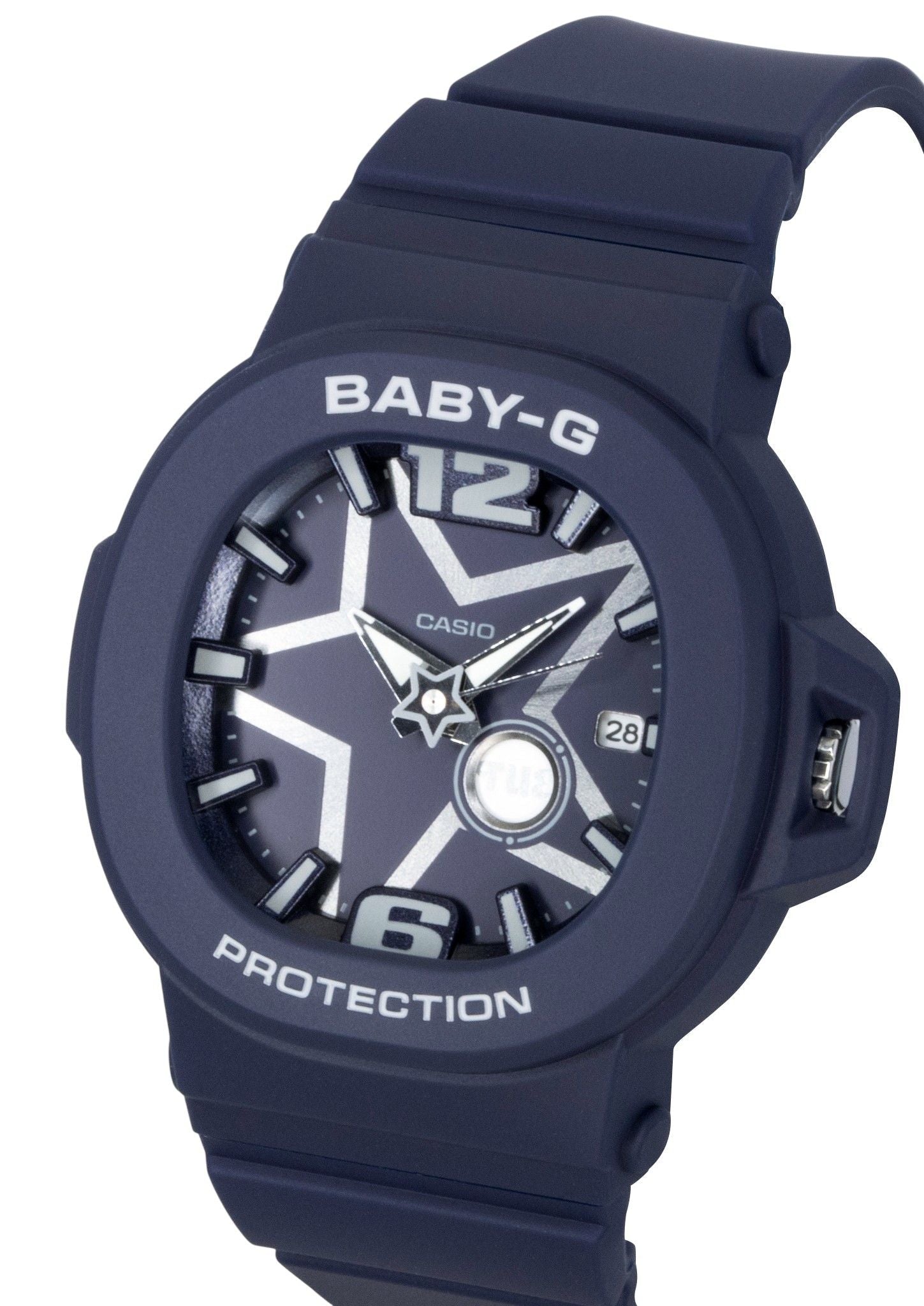 Casio Baby - G Analog Resin Blue Dial Quartz BGA - 10D - 2A1 100M Women's Watch - Prestige Stones