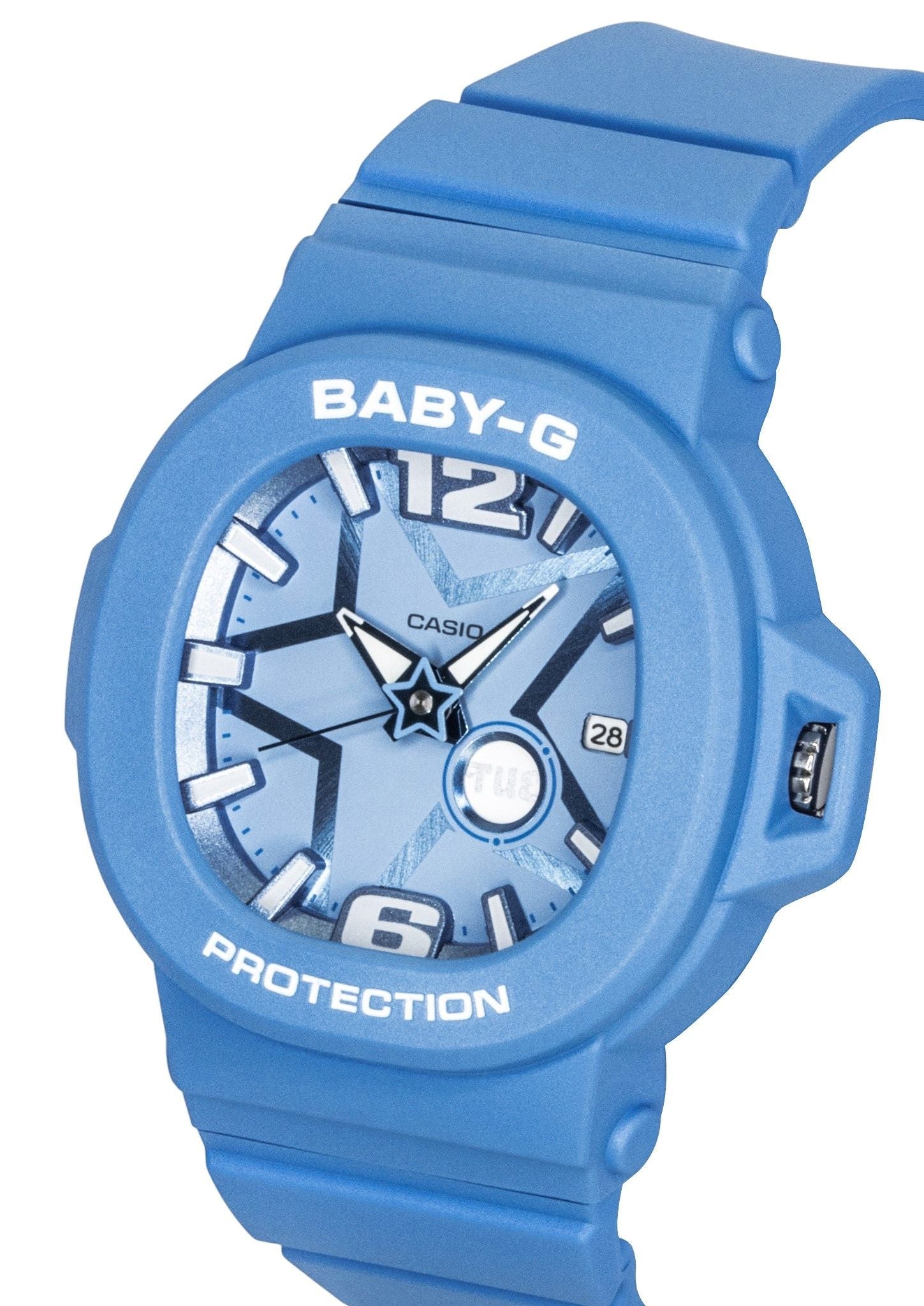 Casio Baby - G Analog Resin Blue Dial Quartz BGA - 10D - 2A2 100M Women's Watch - Prestige Stones