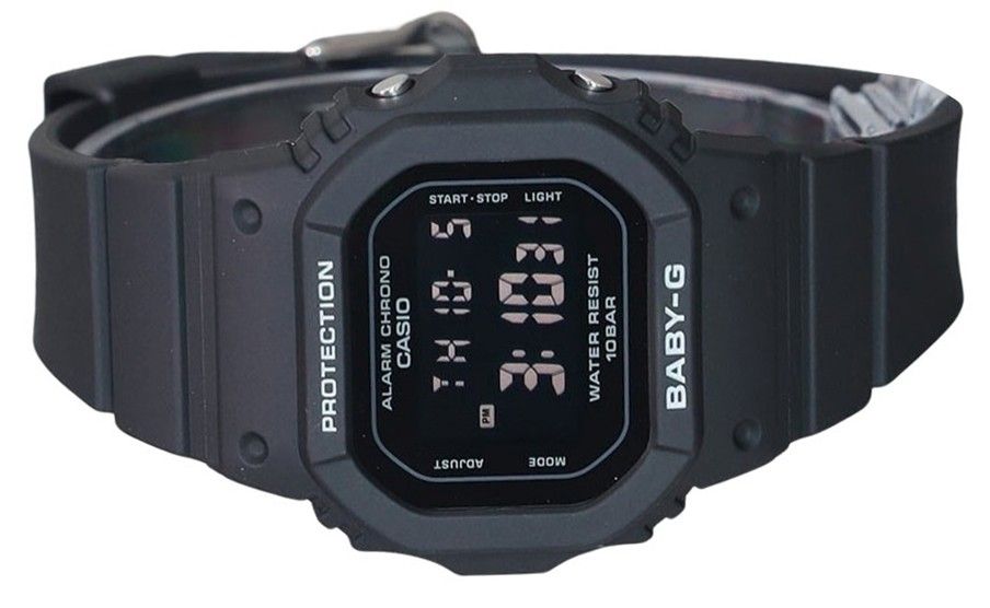 Casio Baby - G Digital Black Resin Strap Quartz BGD - 565U - 1 100M Women's Watch - Prestige Stones