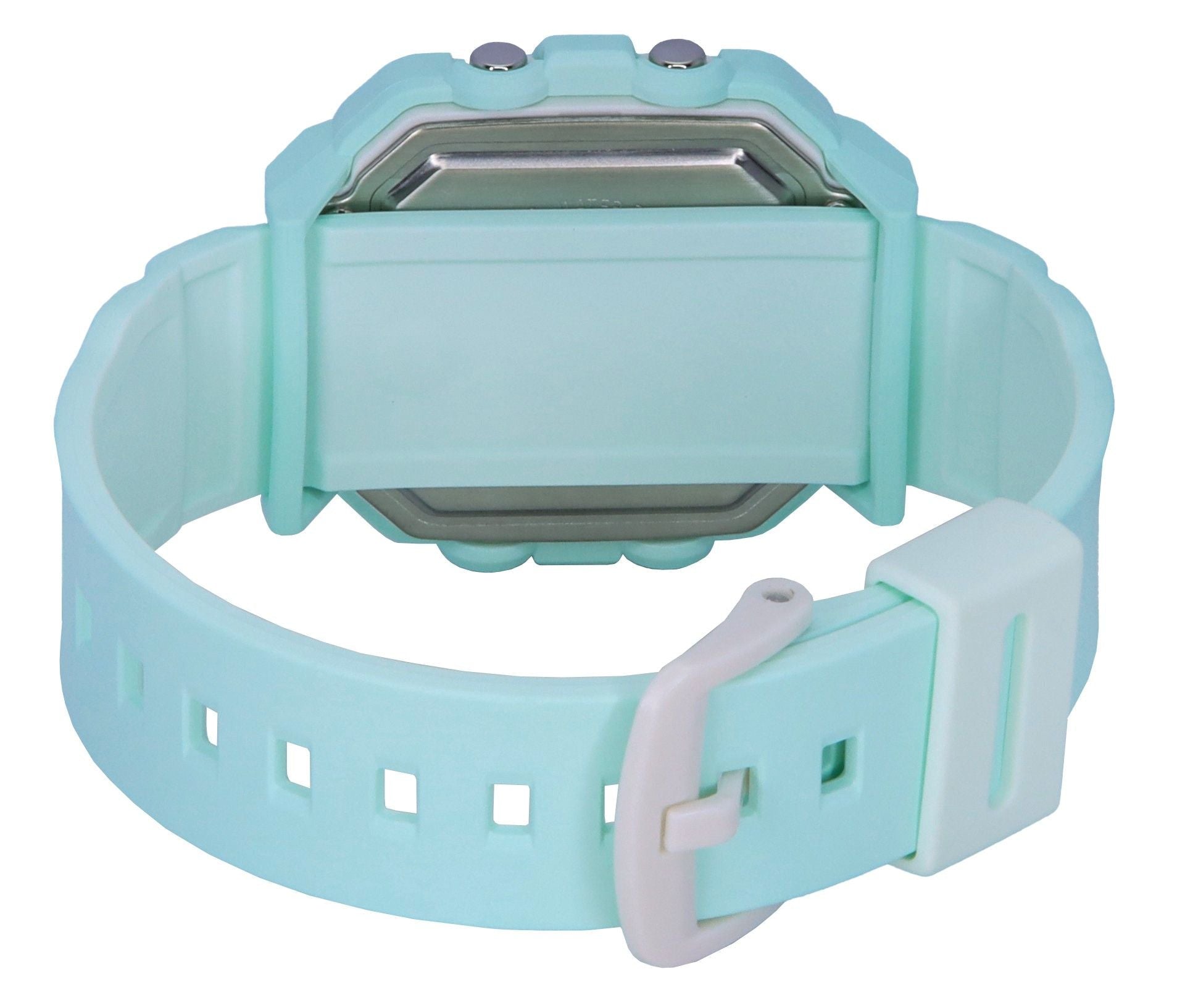 Casio Baby - G Digital Resin Strap Mint Green Dial Quartz BGD - 10 - 3 100M Women's Watch - Prestige Stones