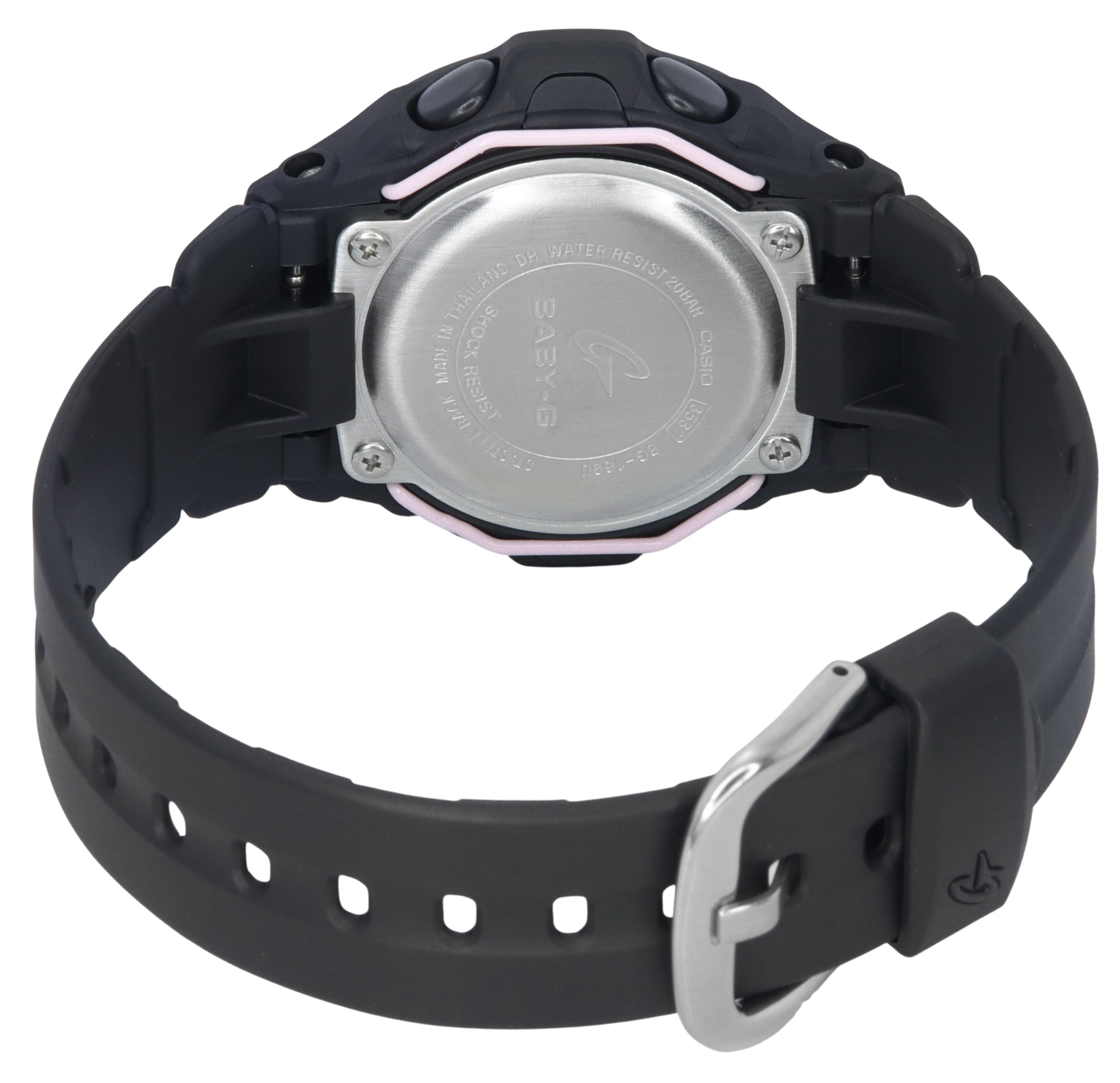 Casio Baby - G Digital Resin Strap Pink Dial Quartz BG - 169U - 1C 200M Women's Watch - Prestige Stones