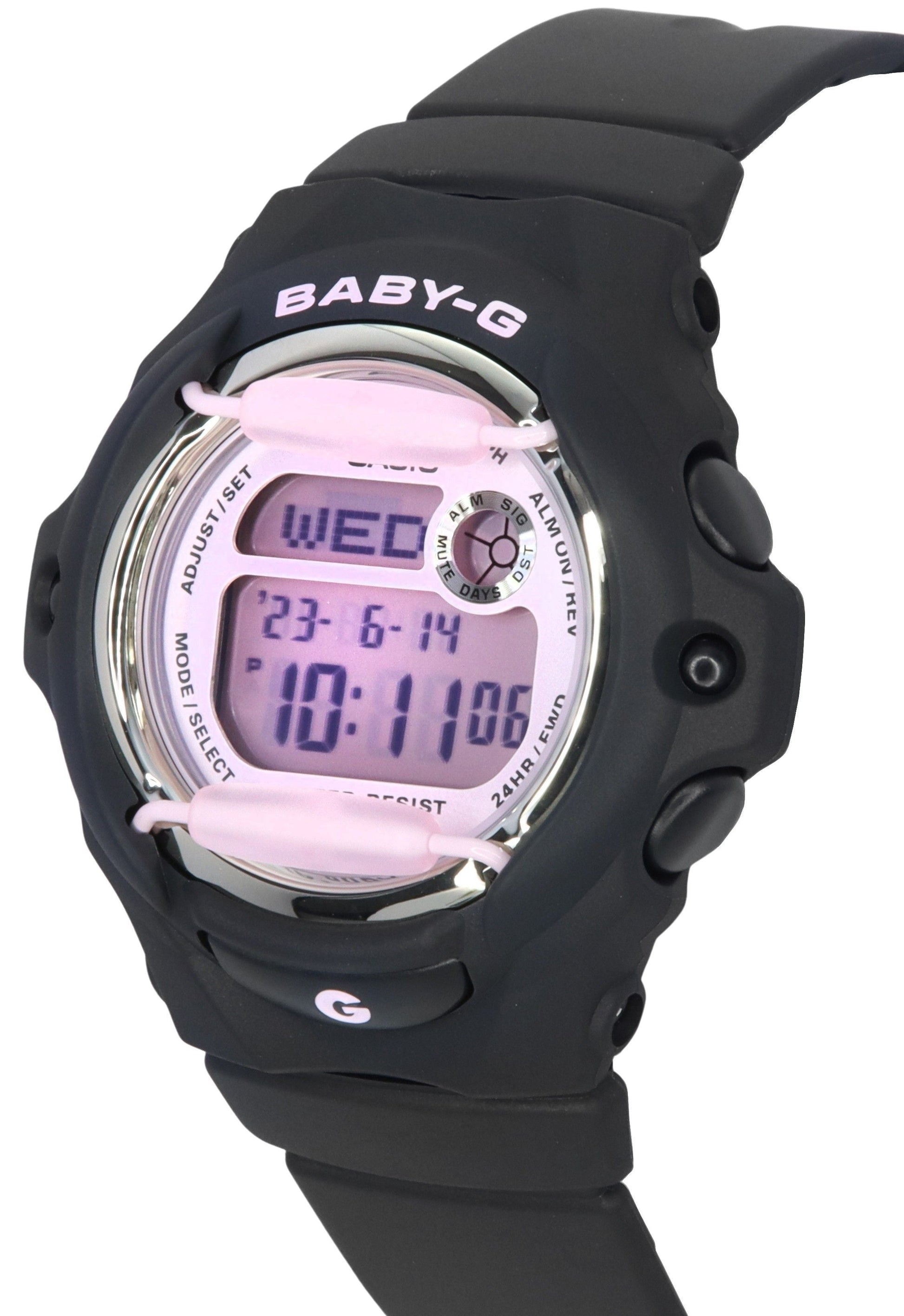 Casio Baby - G Digital Resin Strap Pink Dial Quartz BG - 169U - 1C 200M Women's Watch - Prestige Stones