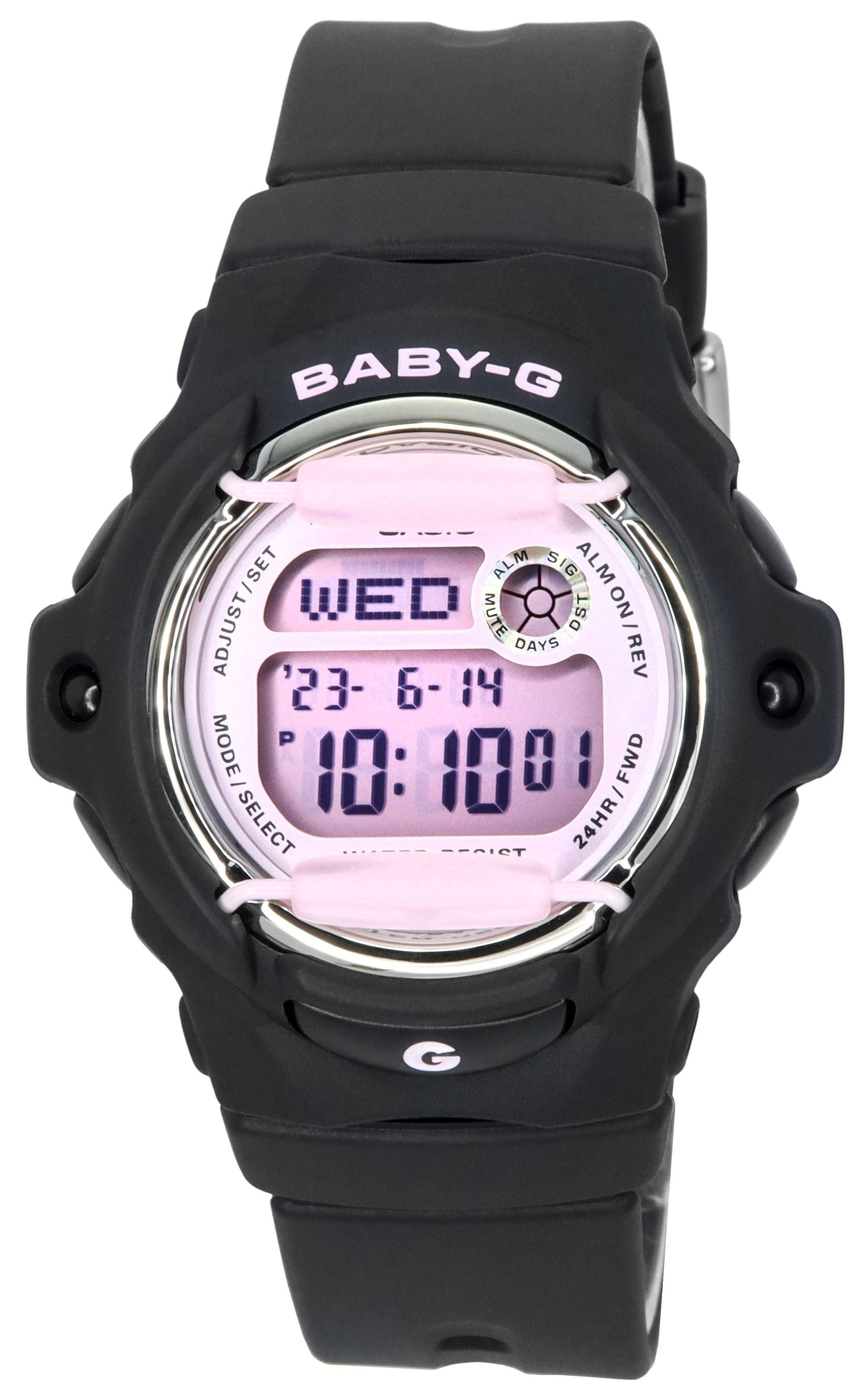 Casio Baby - G Digital Resin Strap Pink Dial Quartz BG - 169U - 1C 200M Women's Watch - Prestige Stones