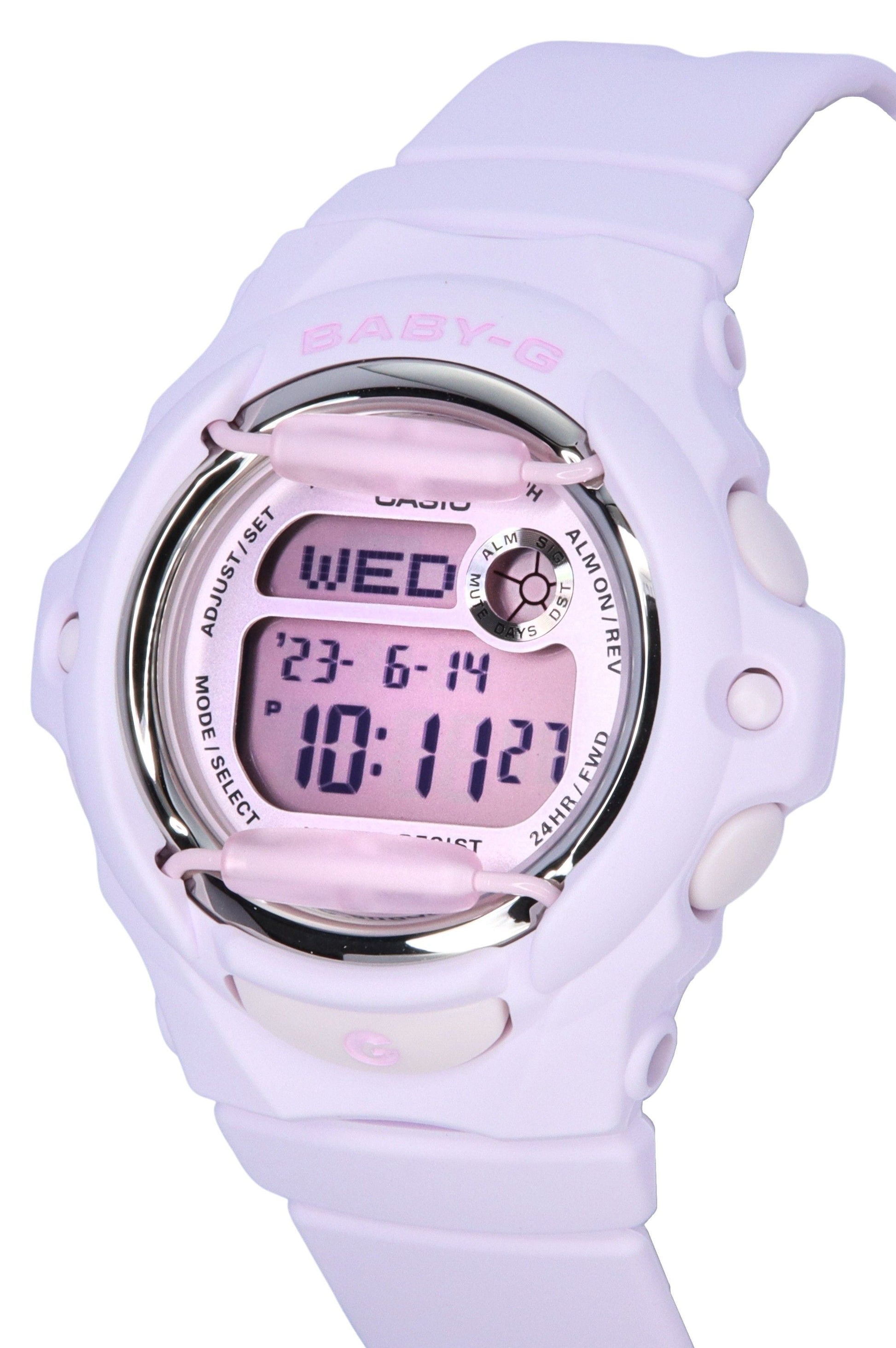 Casio Baby - G Digital Resin Strap Quartz BG - 169U - 4B 200M Women's Watch - Prestige Stones