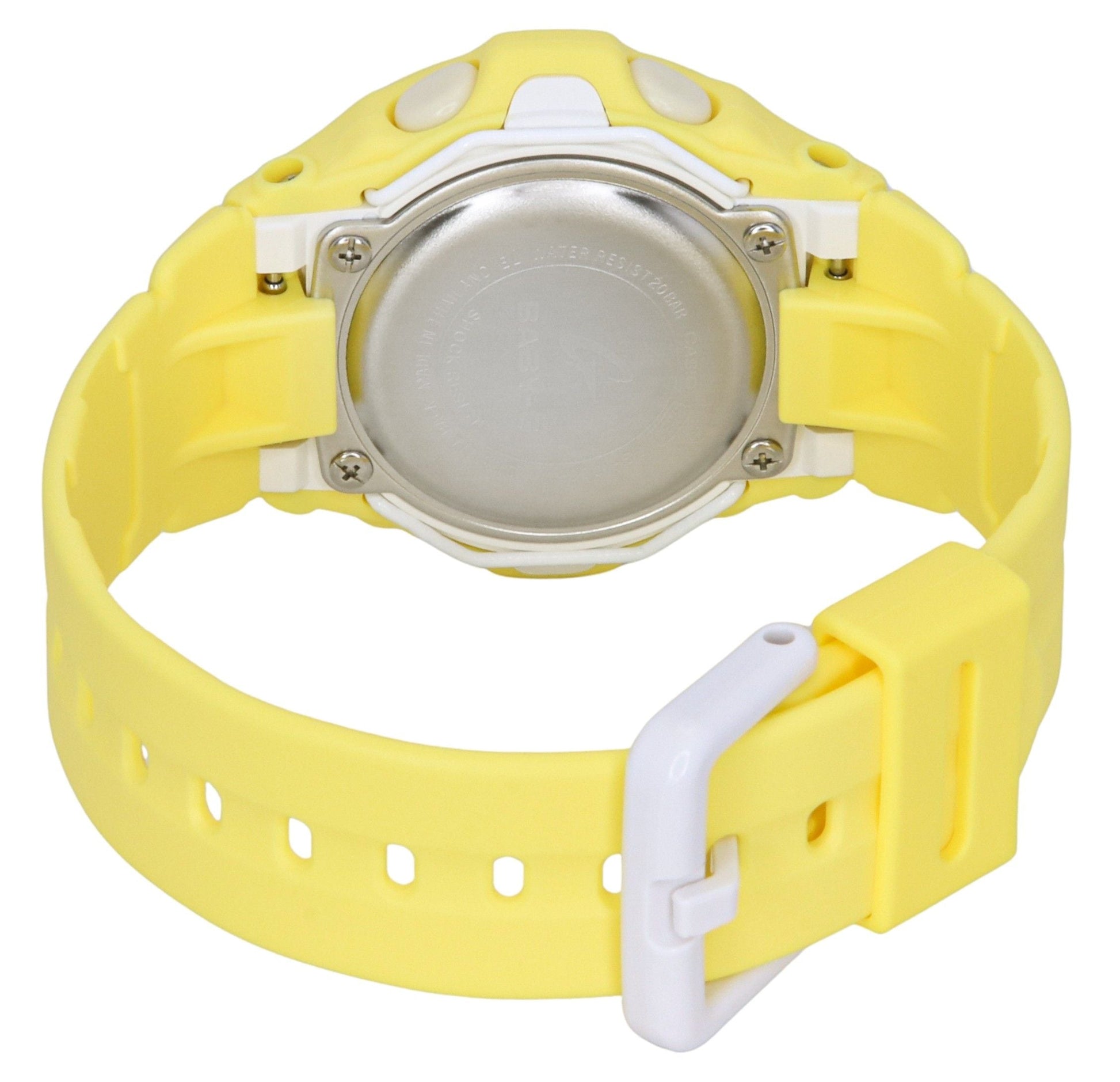 Casio Baby - G Digital Yellow Resin Strap Quartz BG - 169CH - 9 200M Women's Watch - Prestige Stones