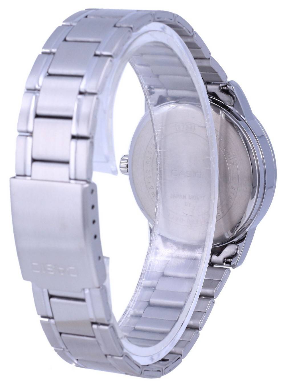 Casio Black Dial Stainless Steel Analog Quartz MTP - V002D - 1B3 MTPV002D - 1 Men's Watch - Prestige Stones