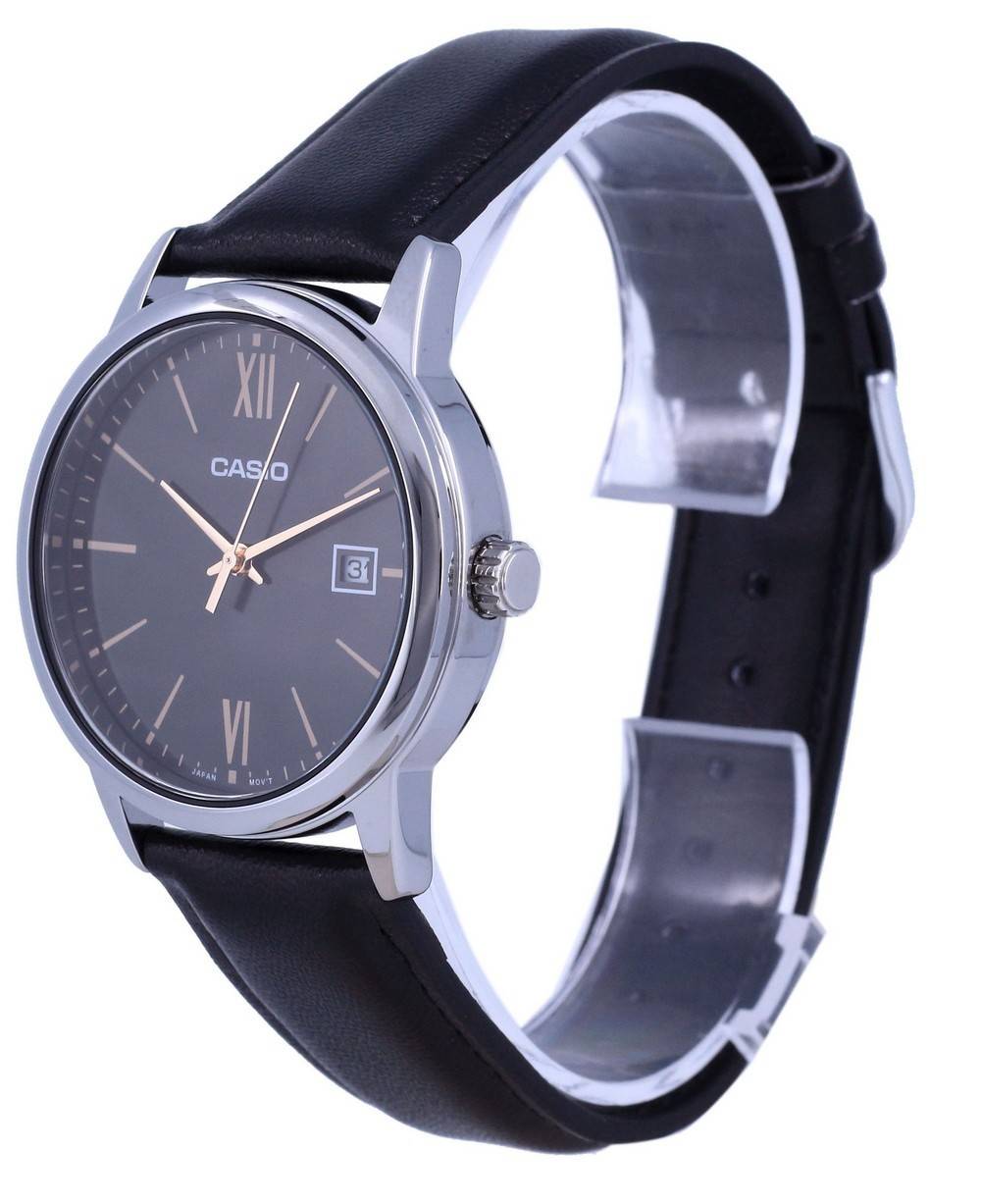 Casio Black Dial Stainless Steel Analog Quartz MTP - V002L - 1B3 MTPV002L - 1 Men's Watch - Prestige Stones