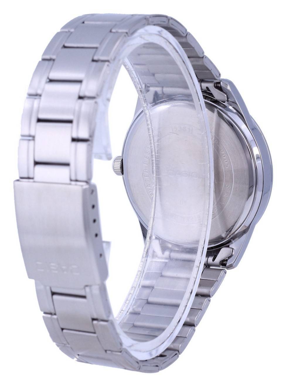 Casio Blue Dial Stainless Steel Analog Quartz MTP - V005D - 2B5 MTPV005D - 2 Men's Watch - Prestige Stones